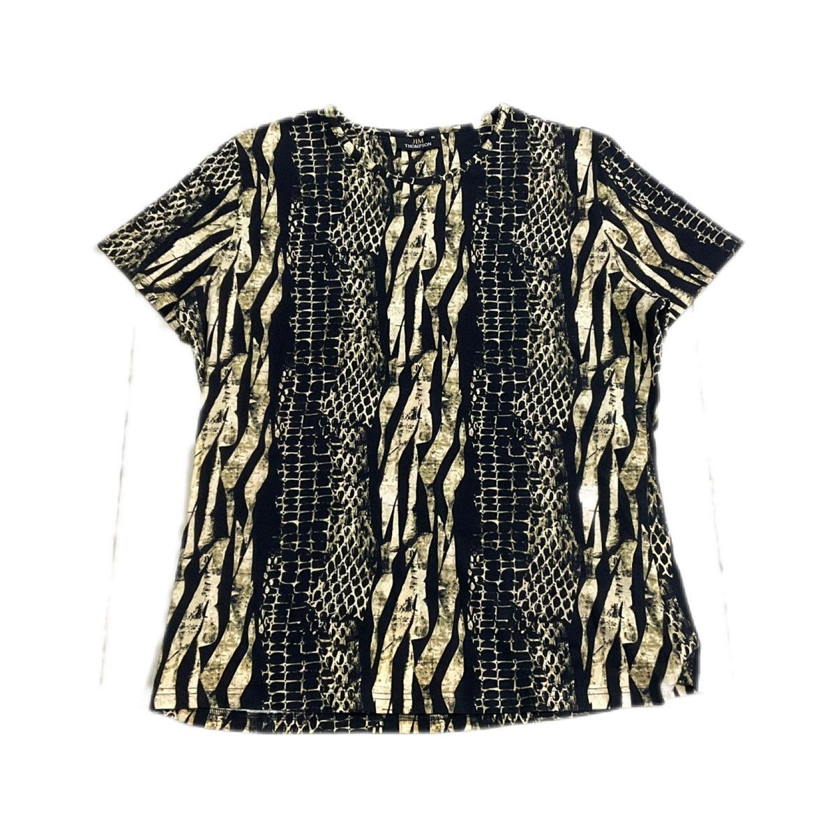 If Six Was Nine × Japanese Brand × Seditionaries 🔥Sick Y2K Jim Thompson Snakeskin Shirt Size US L / EU 52-54 / 3 - 2 Thumbnail