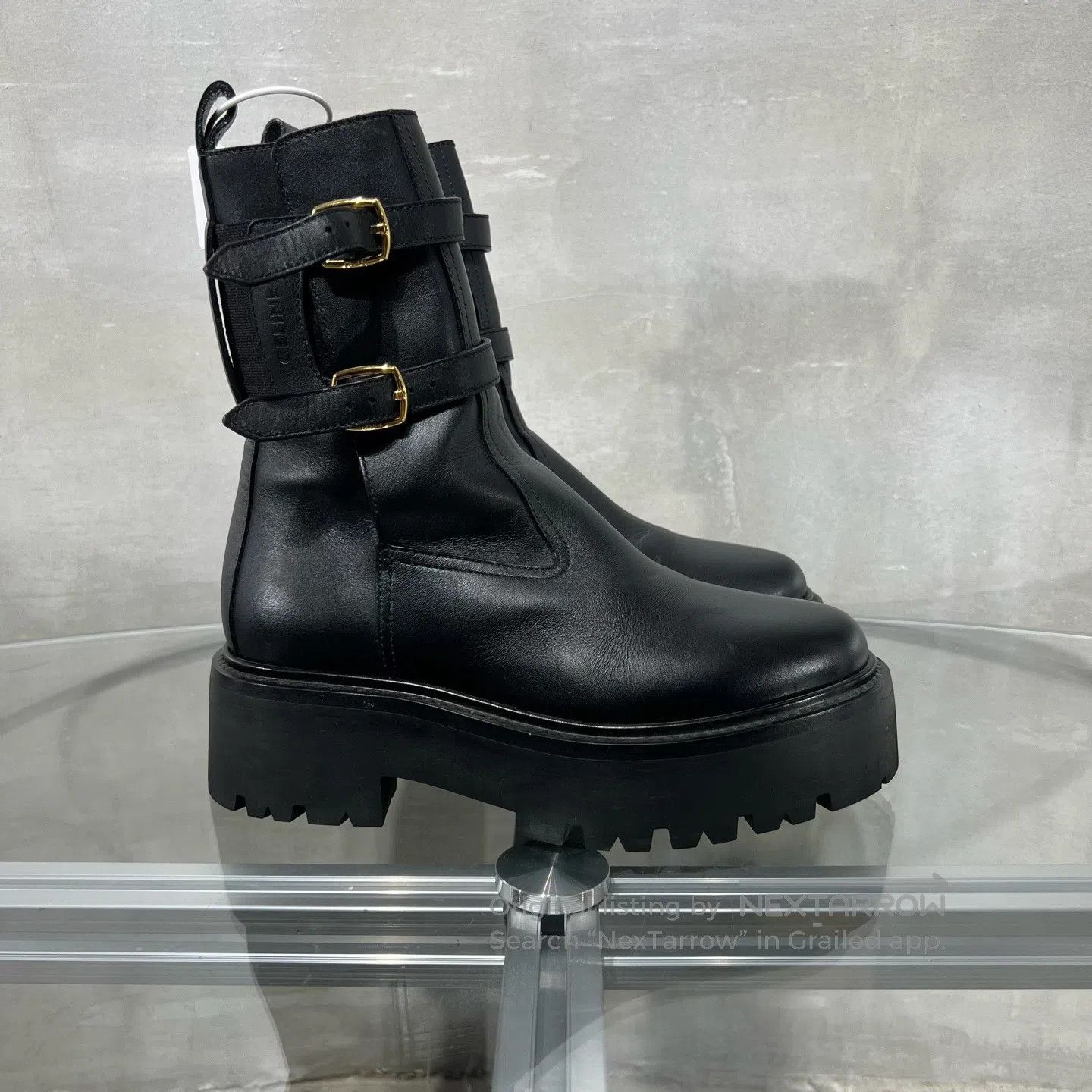 Celine CELINE Long boots Black Size US 5.5 / IT 35.5 - 4 Thumbnail