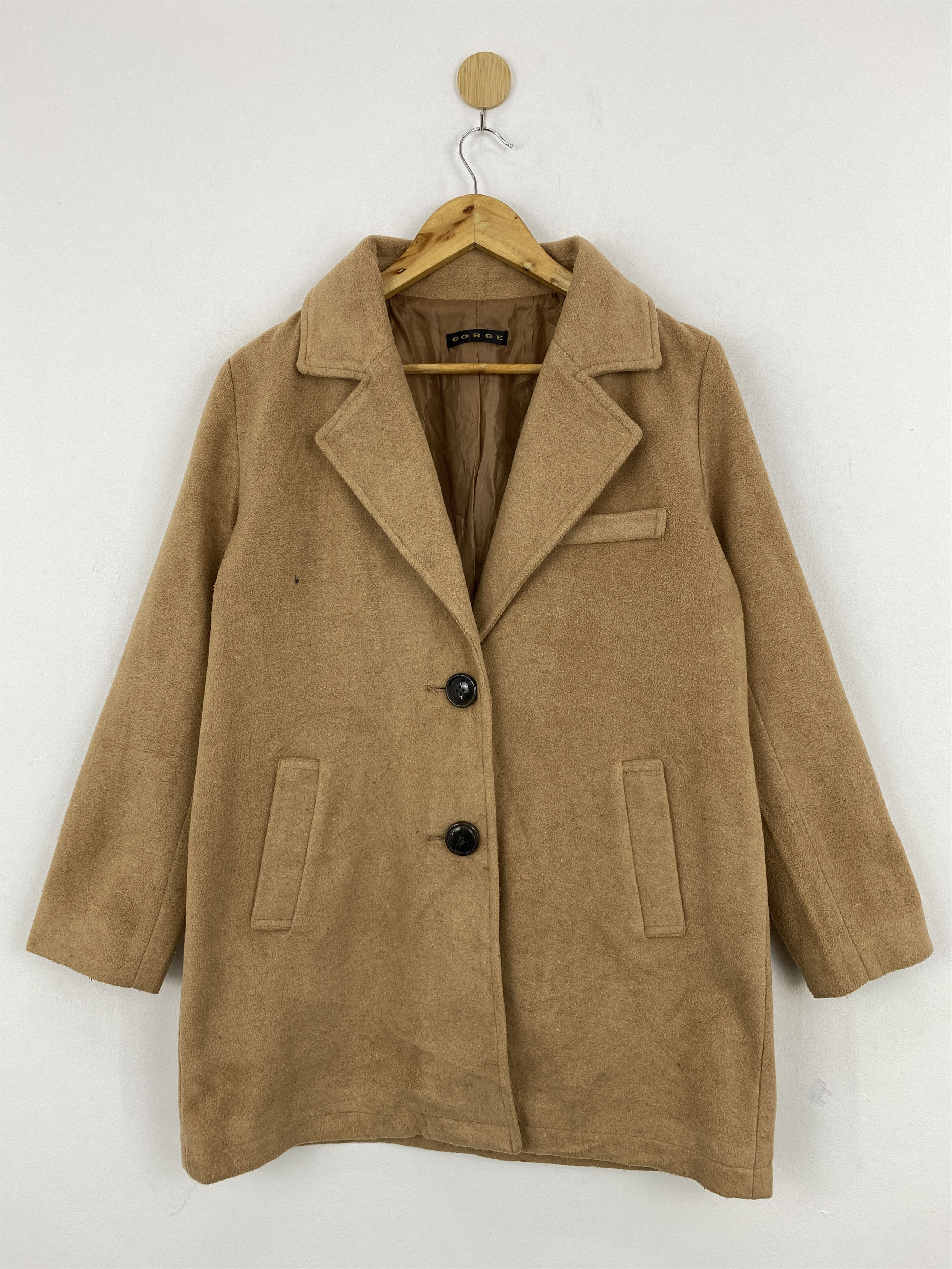 Japanese Brand RARE Vintage Gorge Fleece Coat Jacket JA0056 Size US M / EU 48-50 / 2 - 1 Thumbnail