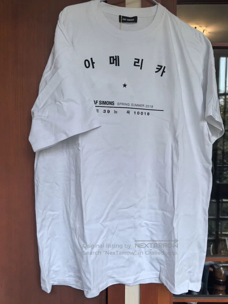 Raf Simons Raf simons Ss18 short sleeve travelling non-band short sle Size US S / EU 44-46 / 1 - 1 Thumbnail