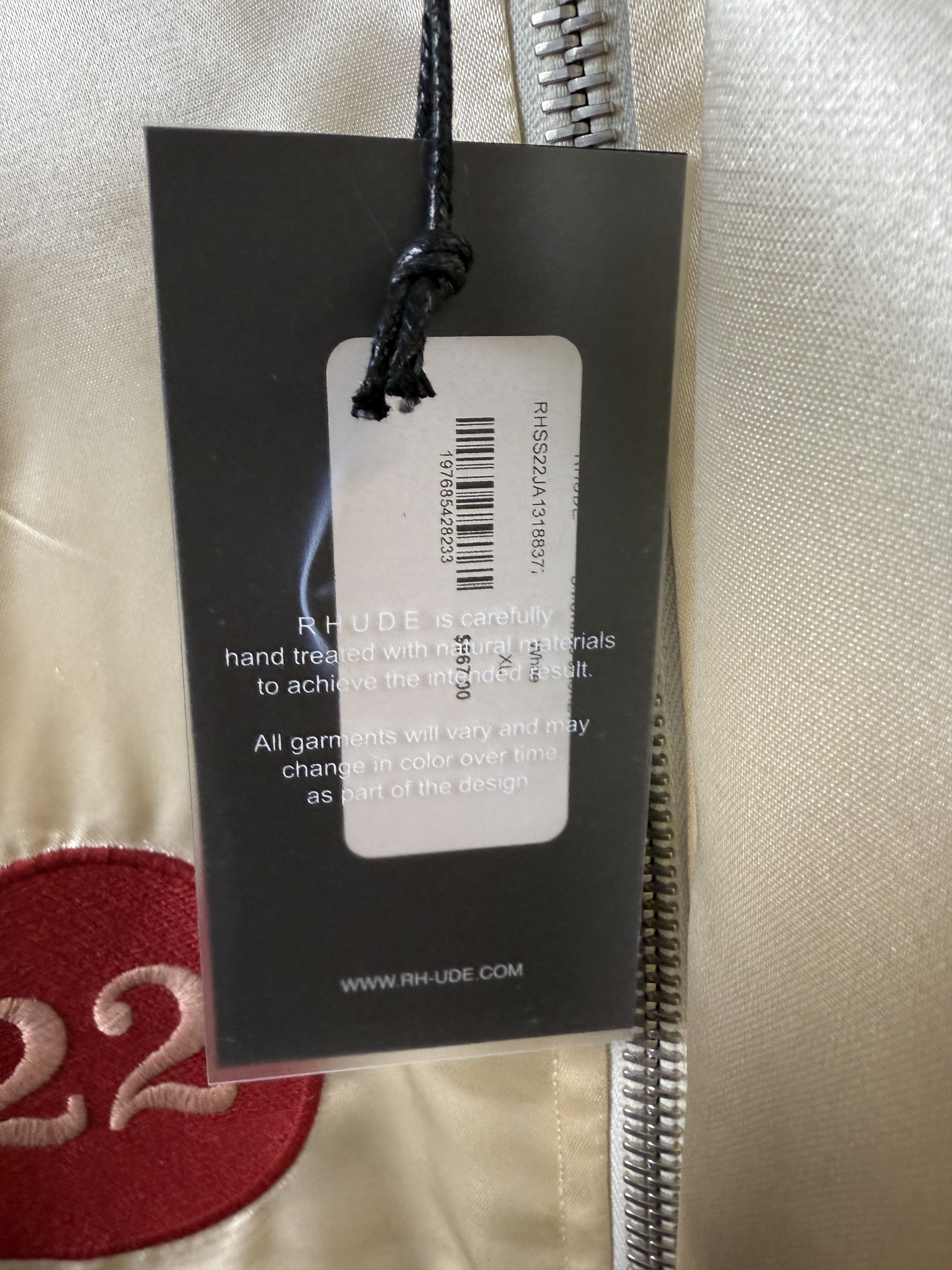 Rhude $1895 Rhude Smoking Jacket casino gambler Size US XL / EU 56 / 4 - 7 Thumbnail