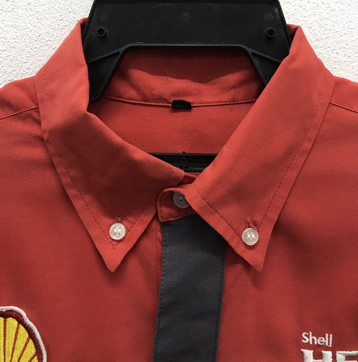 Ferrari × Vintage Vintage Shell Helix Technical Partner Scuderia Ferrari Shirt Size US L / EU 52-54 / 3 - 3 Thumbnail