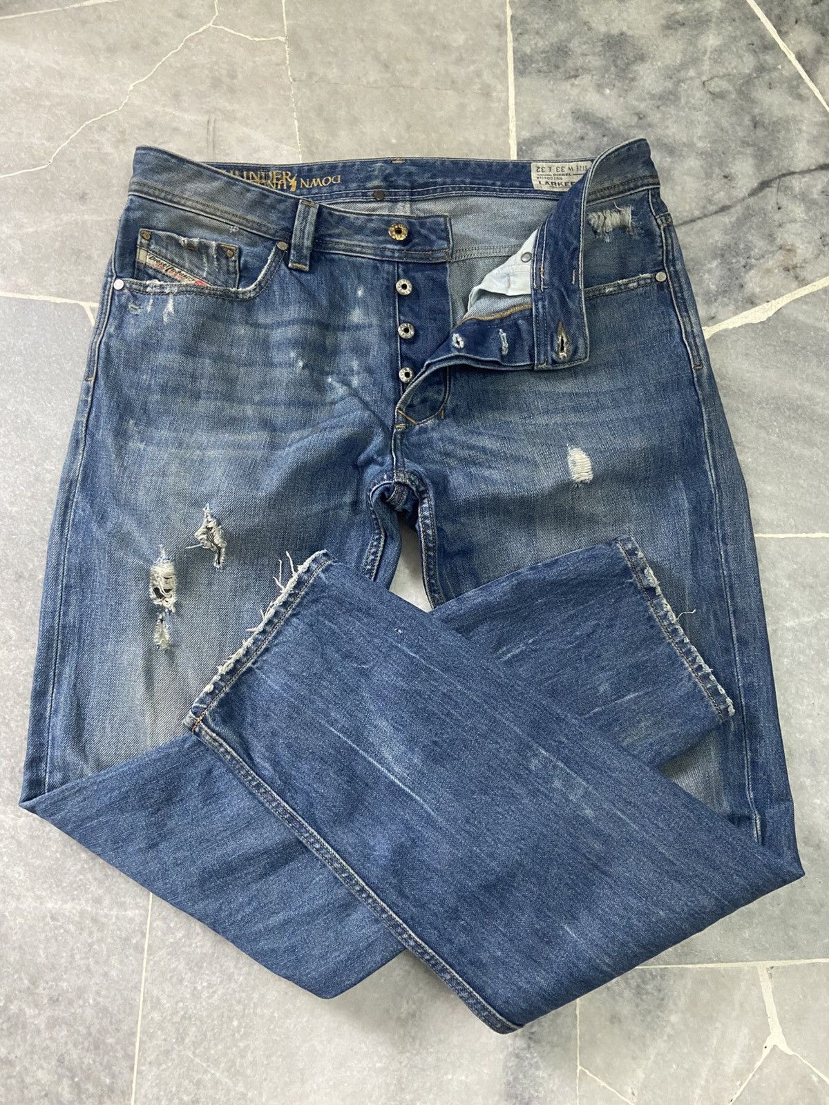 Diesel Diesel Straight-leg jeans Size US 33 - 4 Thumbnail
