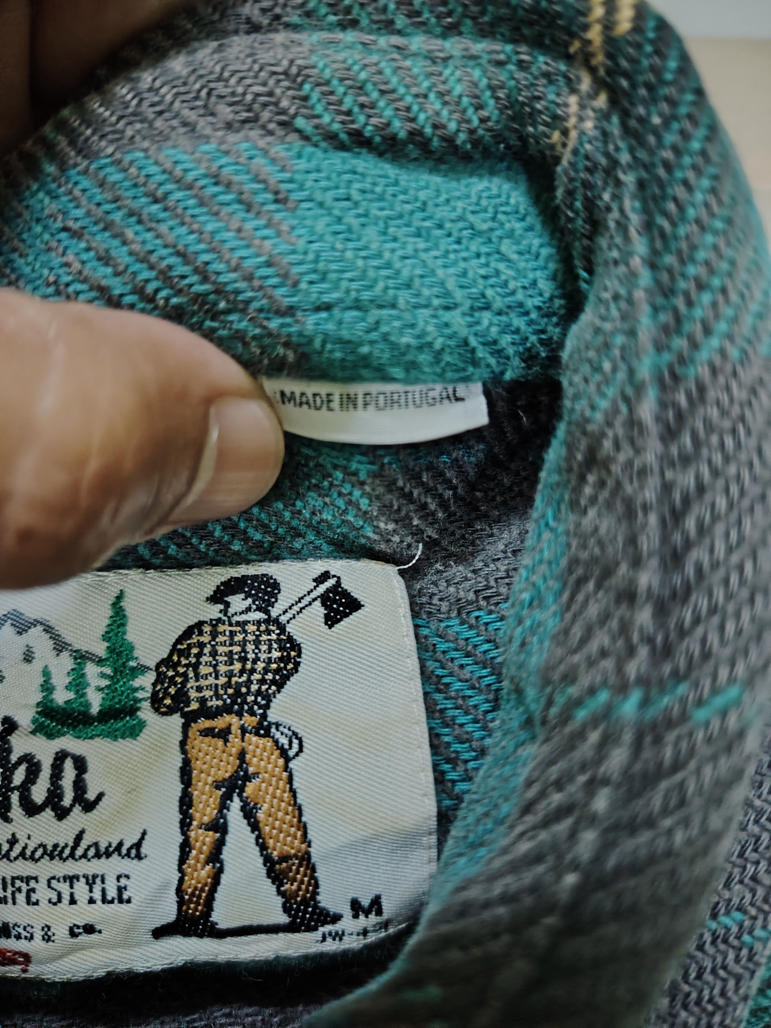 Levi's Vintage 80's Levis Alaska Checkered Button Down Longsleeve Size US M / EU 48-50 / 2 - 7 Thumbnail