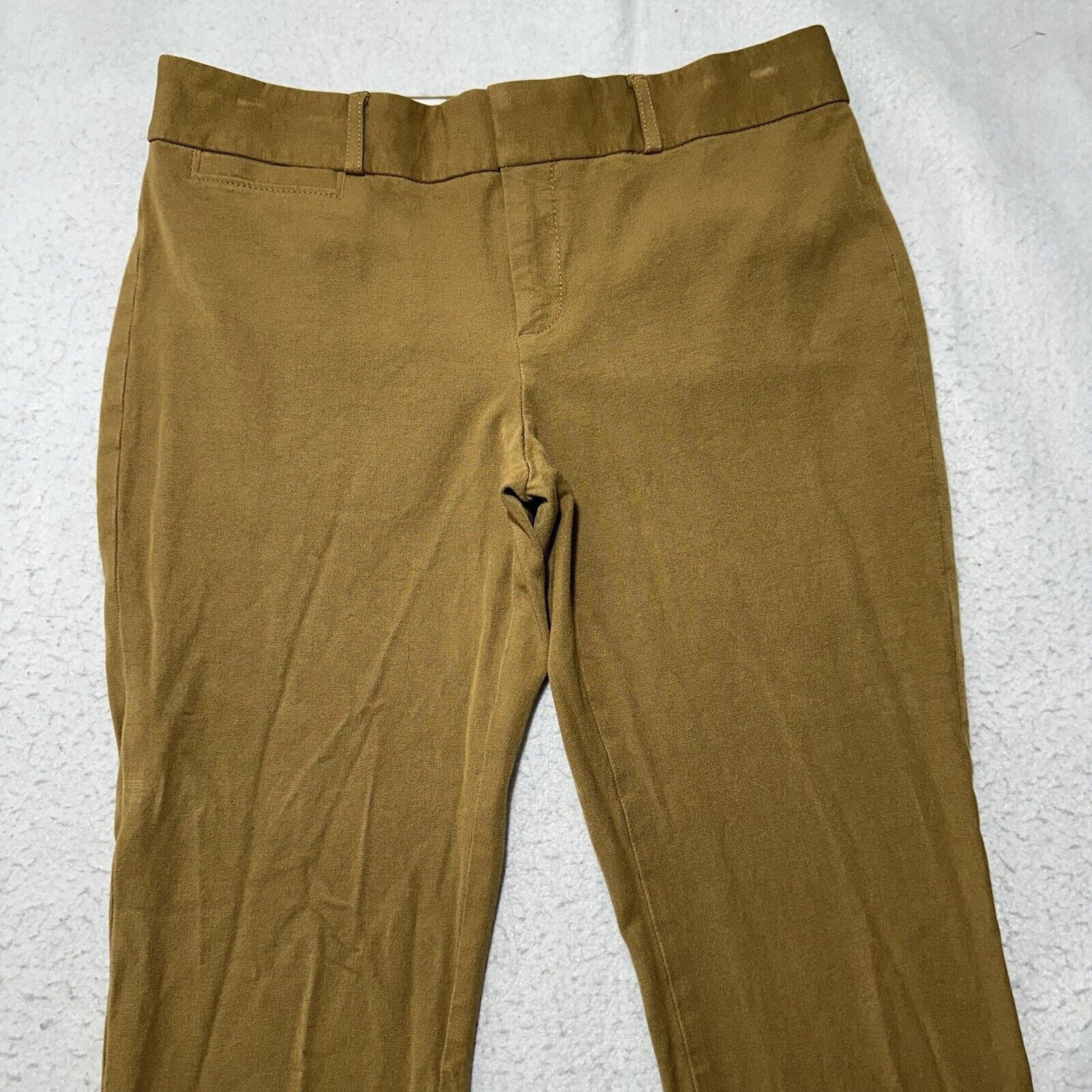 Banana Republic Banana Republic Sloan Fit 4 Brown Straight Leg Ankle Pants Size 27" / US 4 / IT 40 - 2 Thumbnail