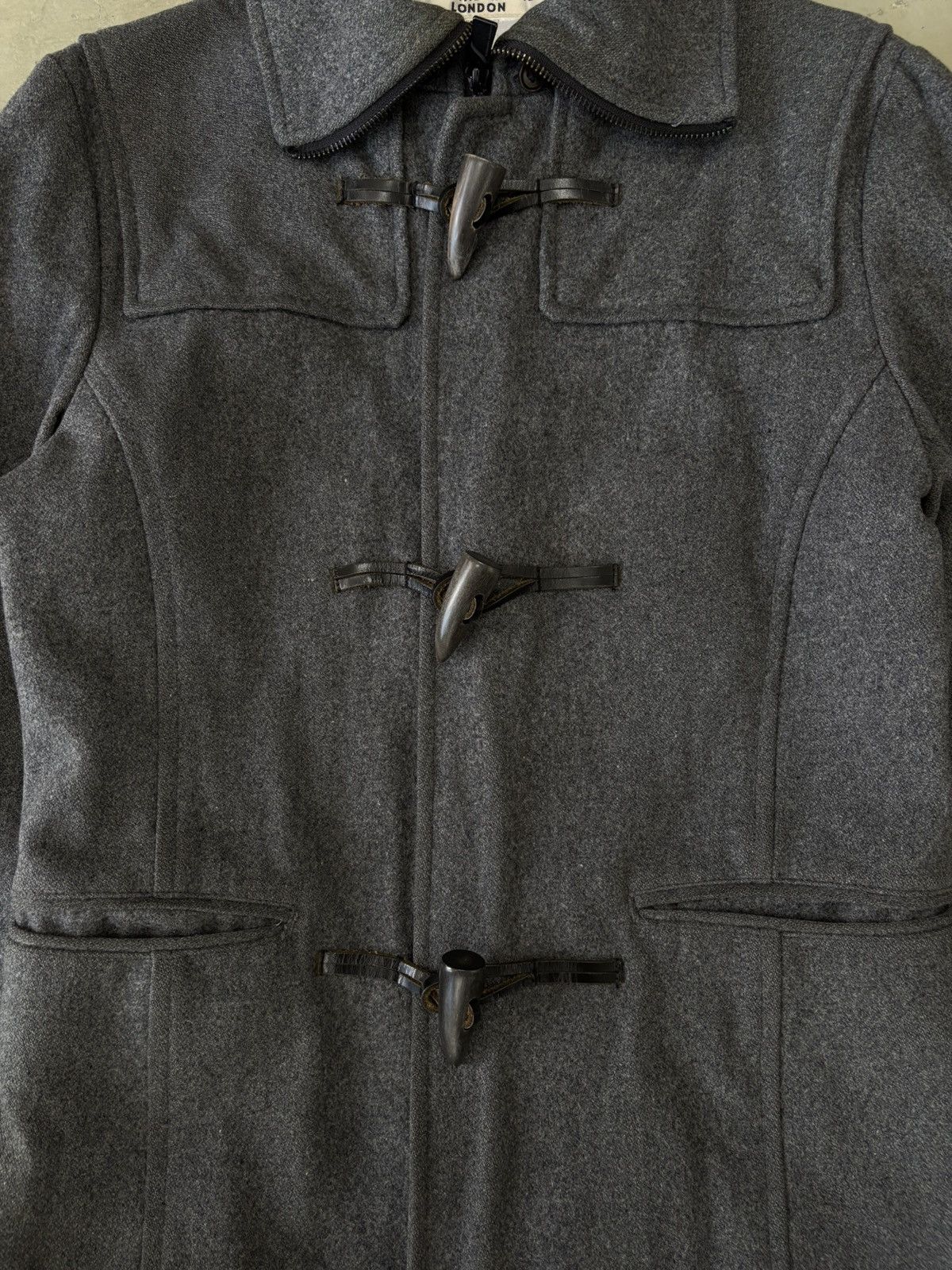 Designer × Katharine Hamnett London Katharine Hamnett London Heavy Wool Duffle Coat Size US M / EU 48-50 / 2 - 3 Thumbnail
