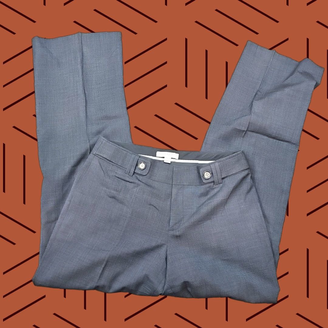 Banana Republic Banana Republic Pants Women 6 Jackson Fit Blue Dress Pants Stretch Fit Regular Straight 31in Inseam Cardio? Size 28" / US 6 / IT 42 - 1 Thumbnail
