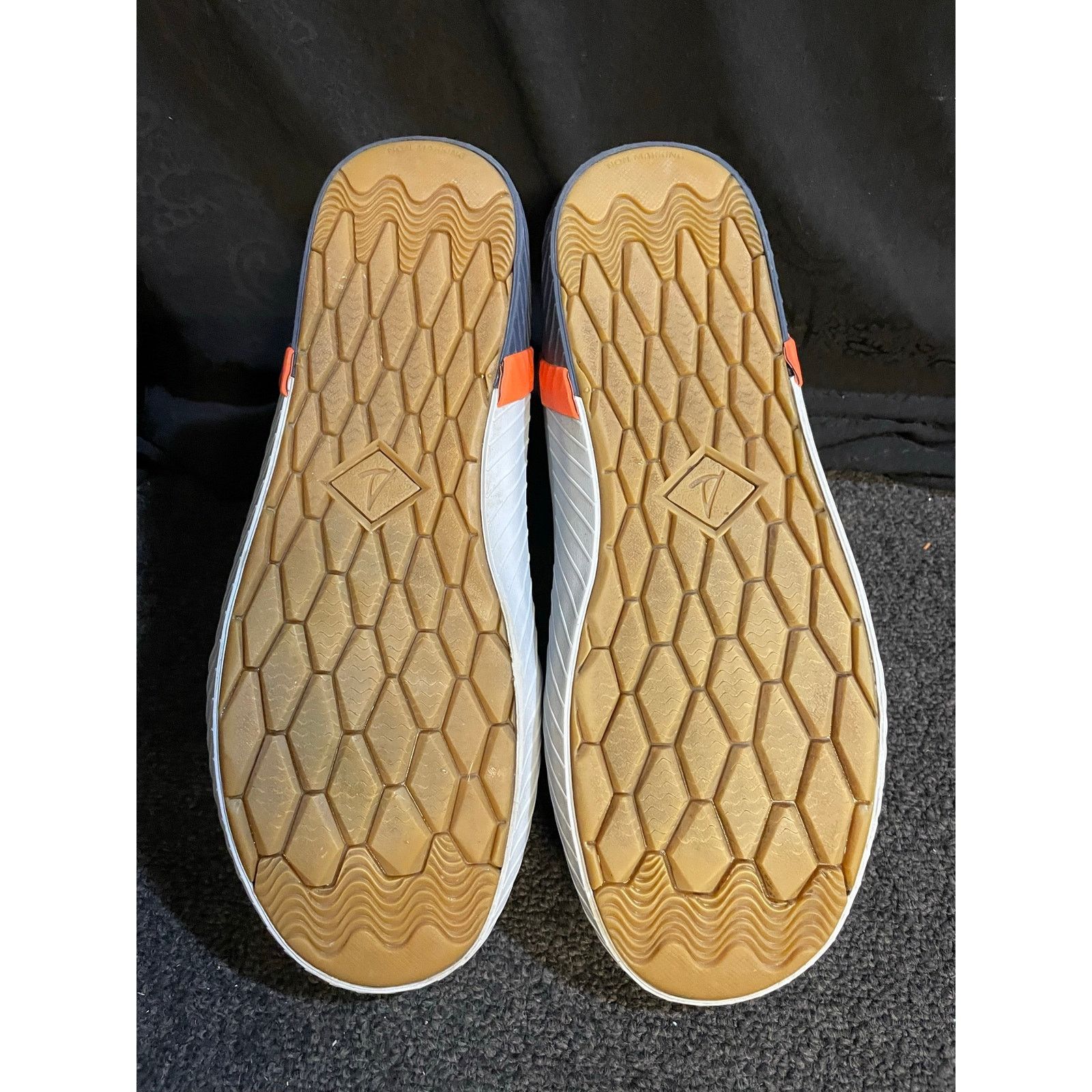 Sperry SPERRY Cutwater Deck Boots Grey, Blue/Orange Rubber Men’s Size US 12 / EU 45 - 6 Thumbnail
