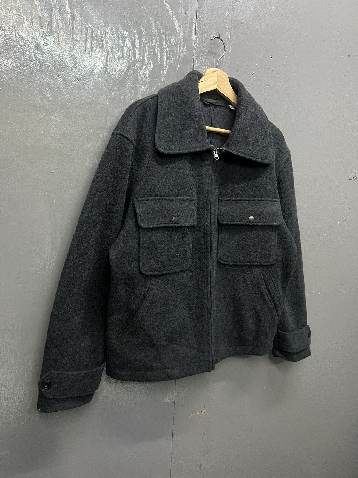 Uniqlo Uniqlo Wool Jacket Double Pocket Size US L / EU 52-54 / 3 - 2 Thumbnail