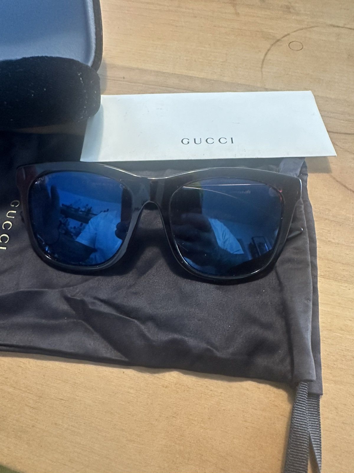 Gucci Gucci Sunglasses Size ONE SIZE - 1 Thumbnail