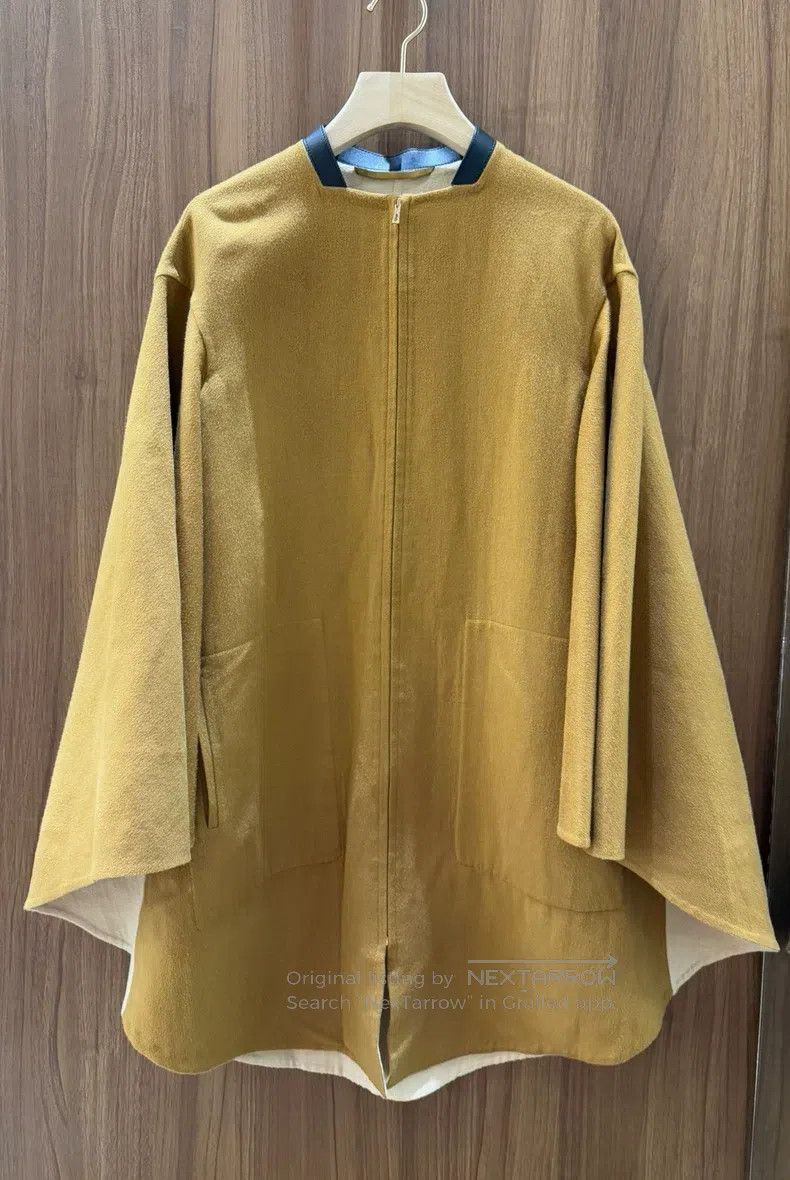 Hermes Hermes Lady Cloak Coat Size XXS / US 00 / IT 34 - 1 Thumbnail