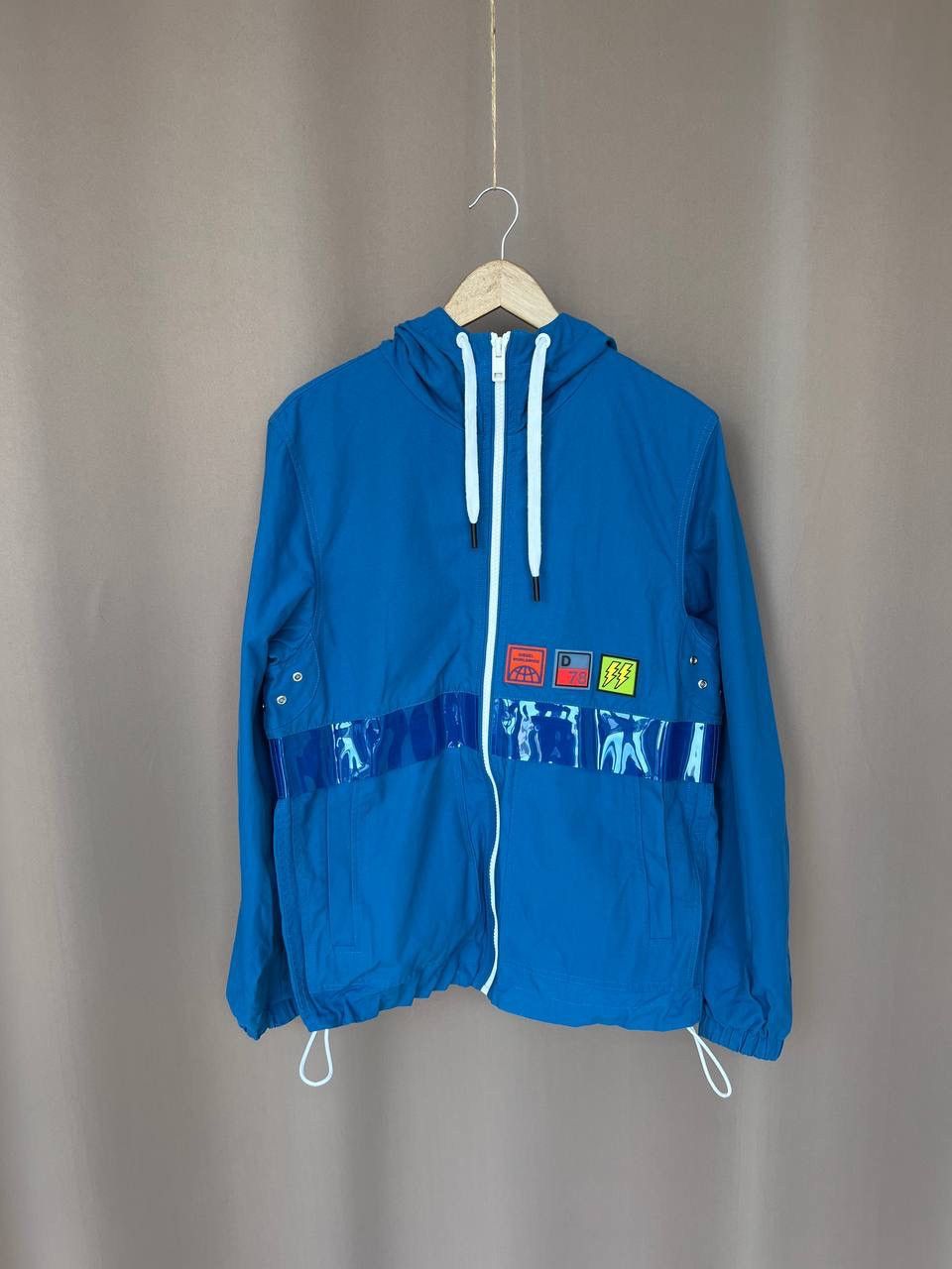 Diesel Diesel J-Line Giacca Jacket Mens Size S/M Nylon Full Zip Size US S / EU 44-46 / 1 - 1 Thumbnail