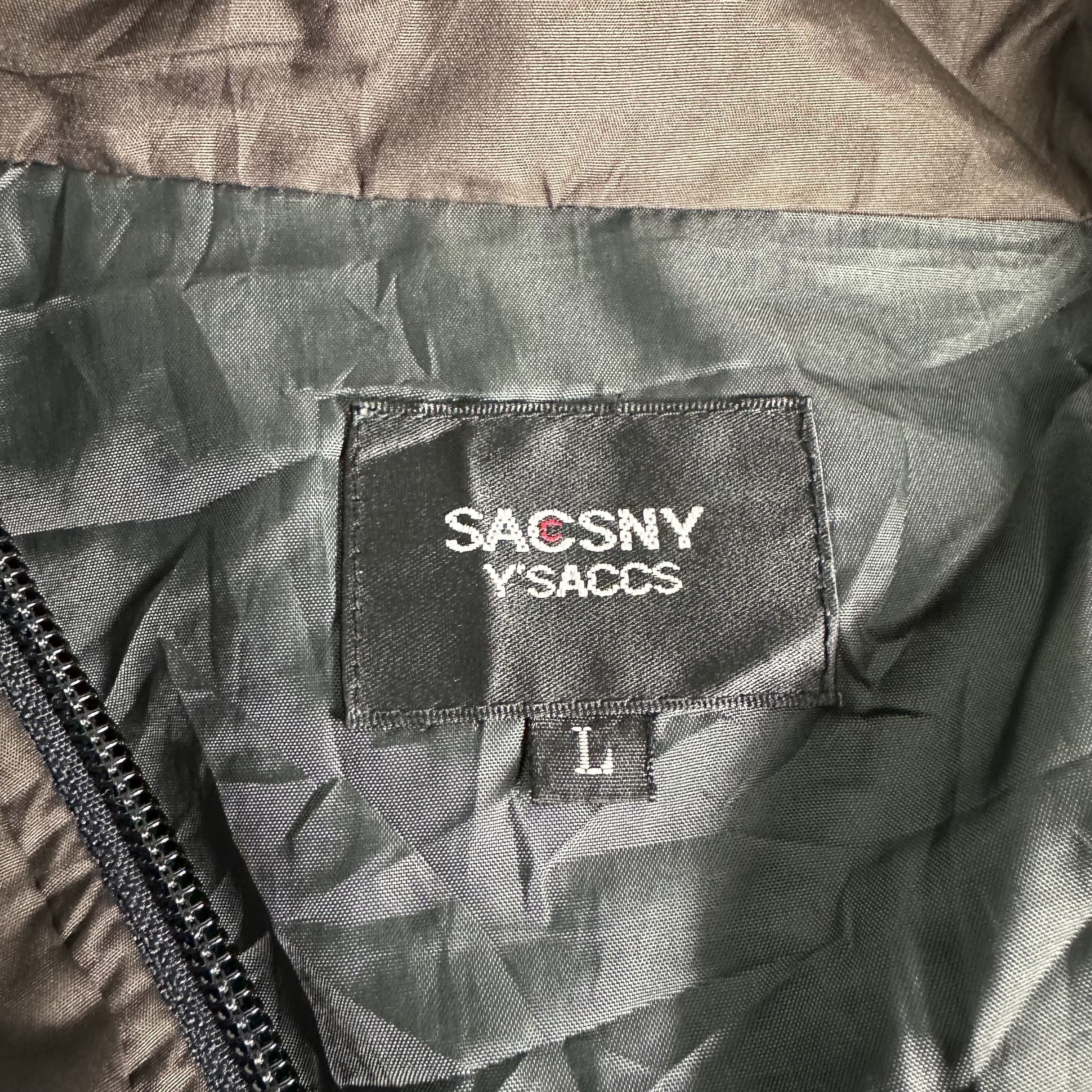 Japanese Brand × Y's × Yohji Yamamoto 🔥RARE🔥Vintage Sacsny Y'saccs Yohji Yamamoto Bomber Jacket Size US L / EU 52-54 / 3 - 5 Thumbnail
