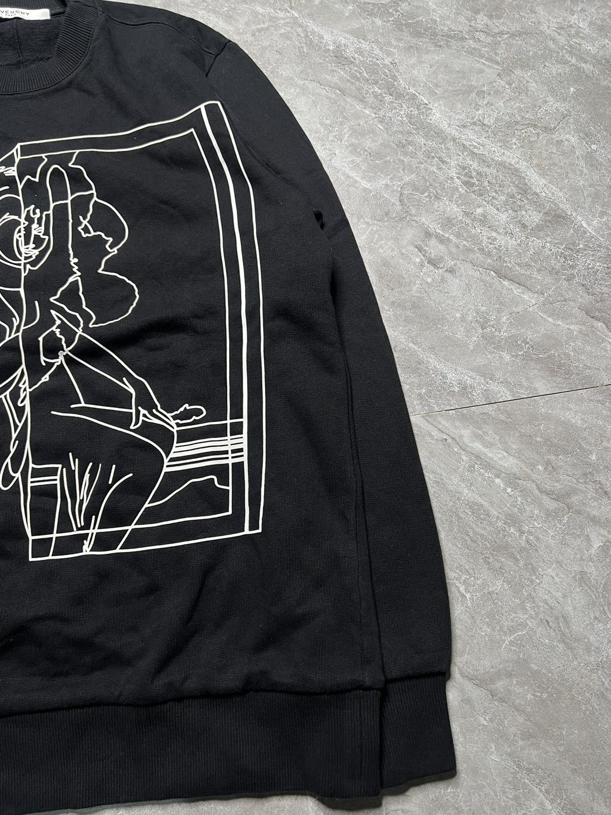 Givenchy Givenchy S/S 17 Bambi Stencil Print Sweater Size US XS / EU 42 / 0 - 4 Thumbnail