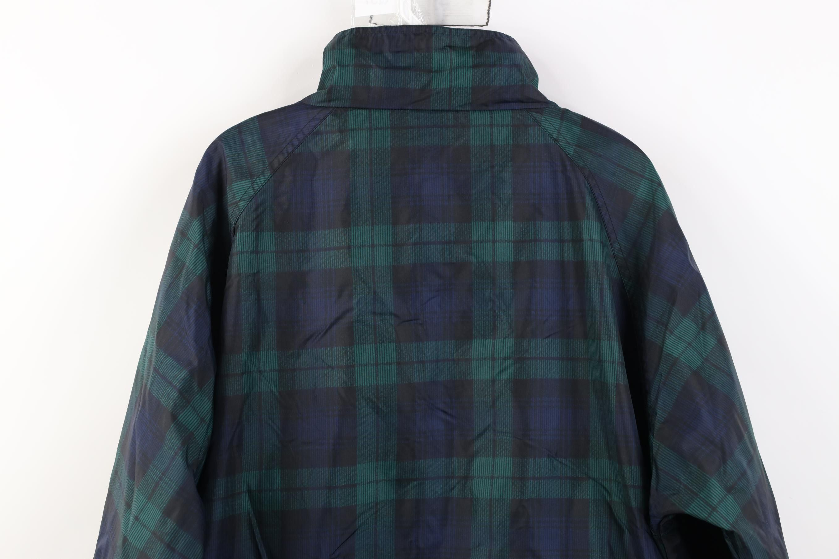Vintage Vintage 90s Streetwear Windbreaker Bomber Jacket Tartan Size US L / EU 52-54 / 3 - 14 Thumbnail