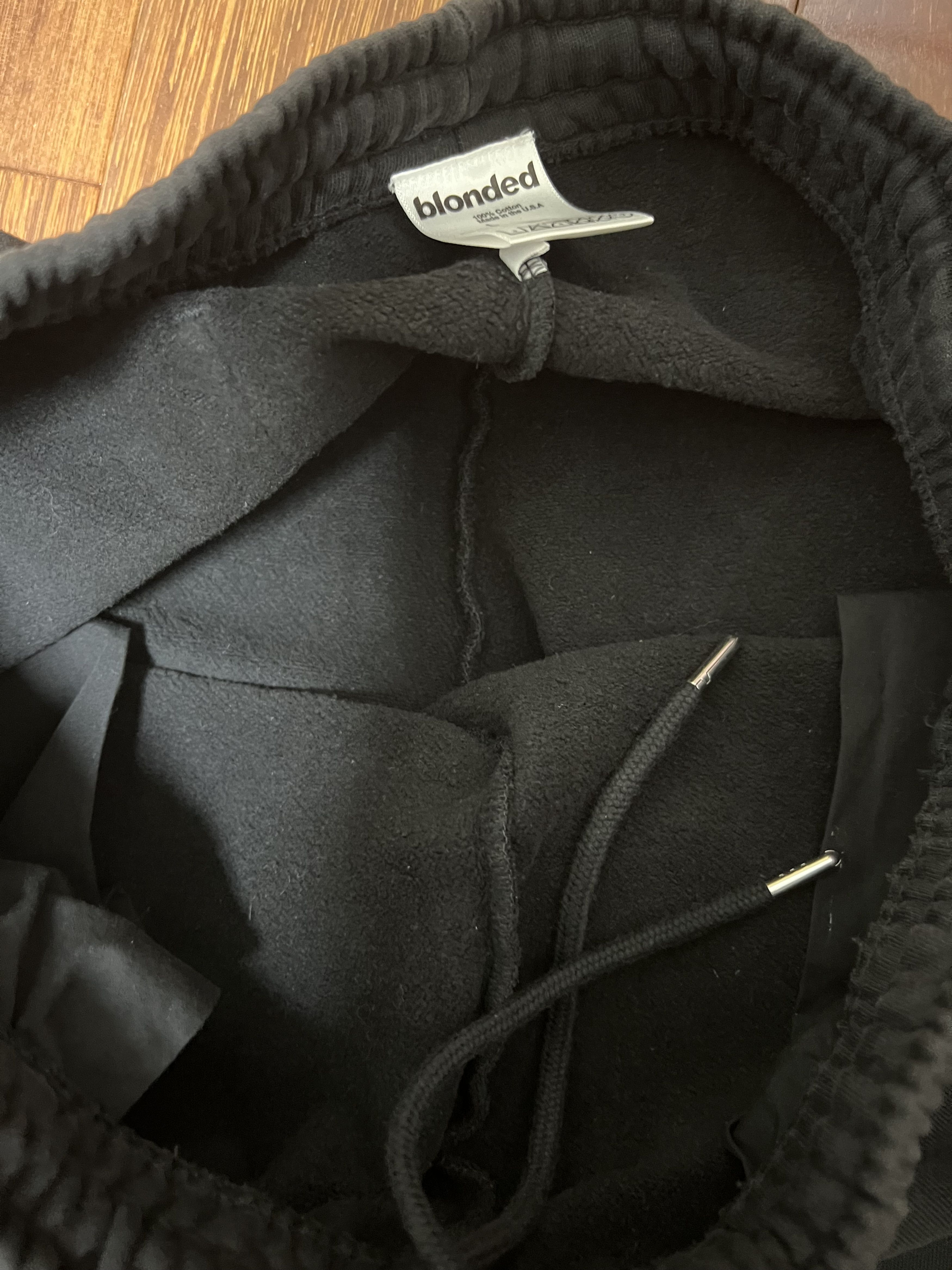 Frank Ocean 💚 2020 Frank Ocean Blonded Logo Sweatpants Black Large NEW Size US 34 / EU 50 - 7 Thumbnail