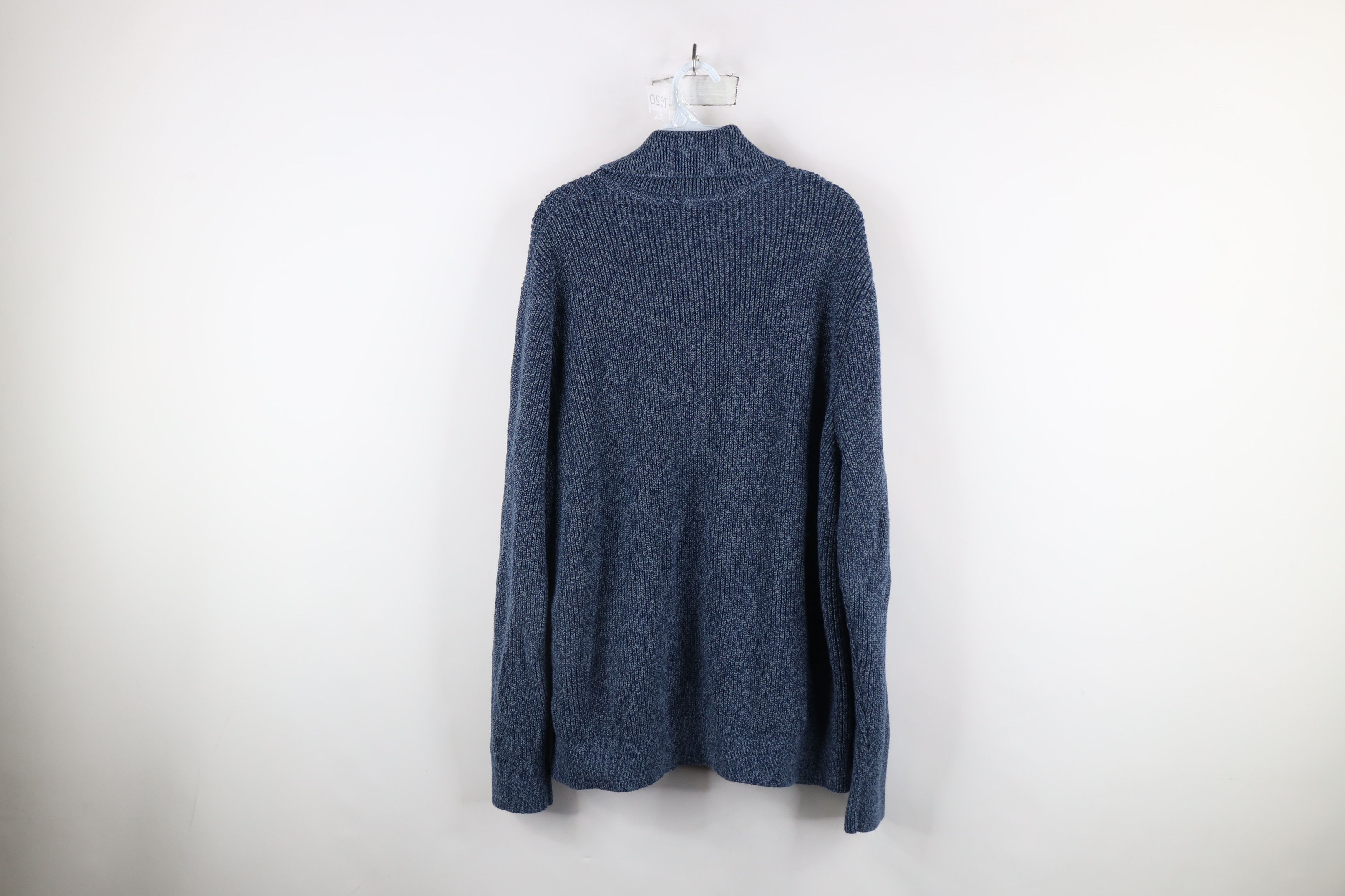 Gap × Vintage Vintage Gap Chunky Ribbed Knit Shawl Cardigan Sweater Size US XXL / EU 58 / 5 - 7 Thumbnail