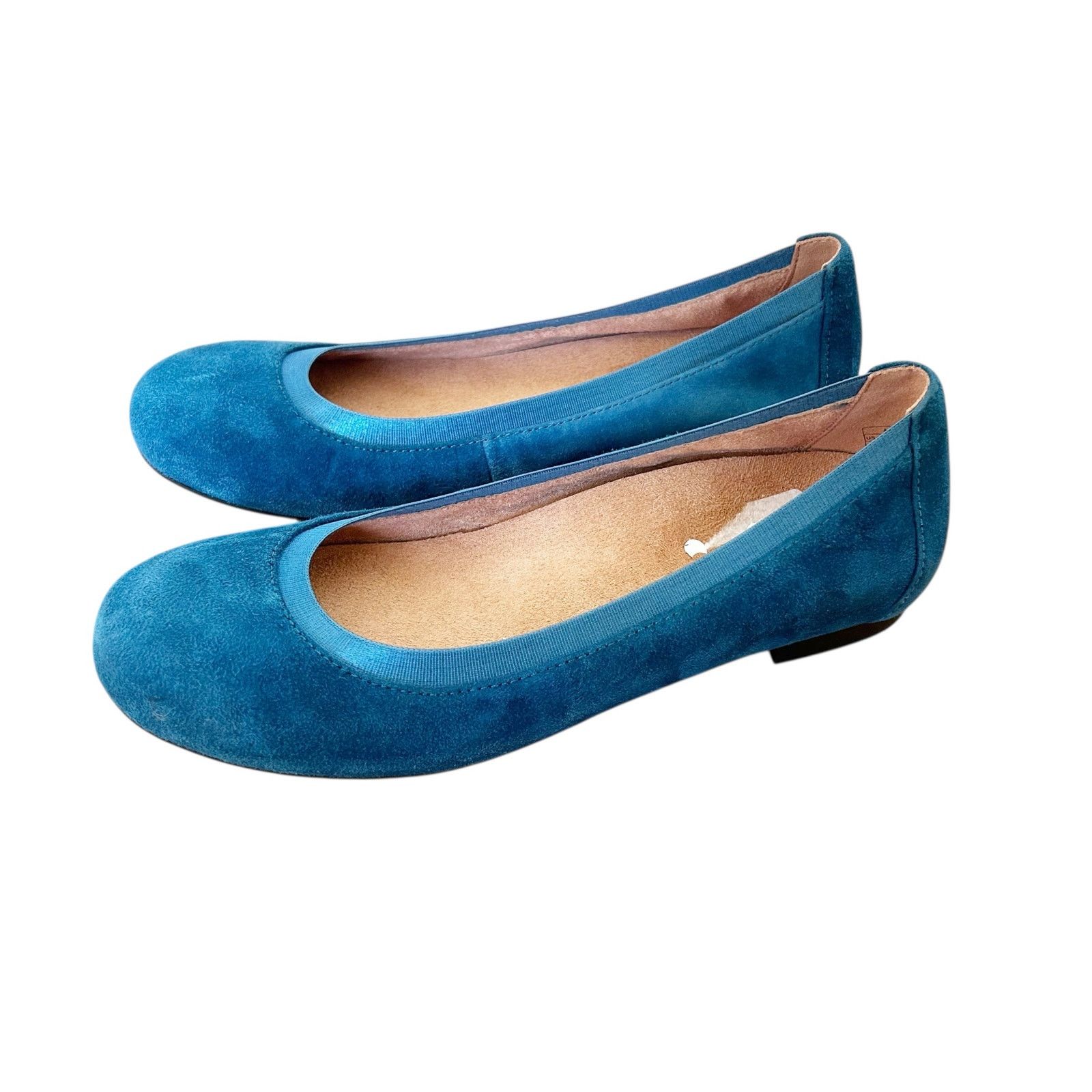 Vionic Vionic Anita Teal Suede Flats Sz 6 Size US 6 / IT 36 - 4 Thumbnail