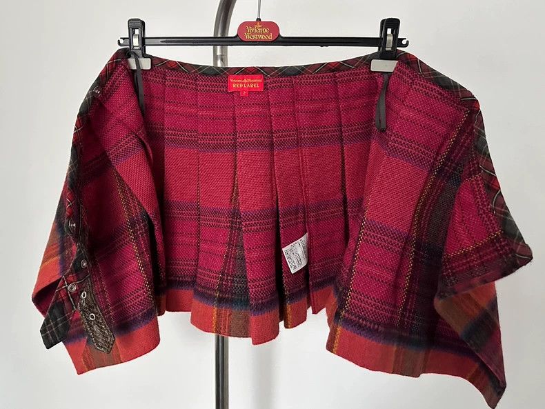 Vivienne Westwood Vivienne Westwood size2 A one-piece Scottish plaid wool ski Size 25" / US 0 / IT 36 - 3 Thumbnail