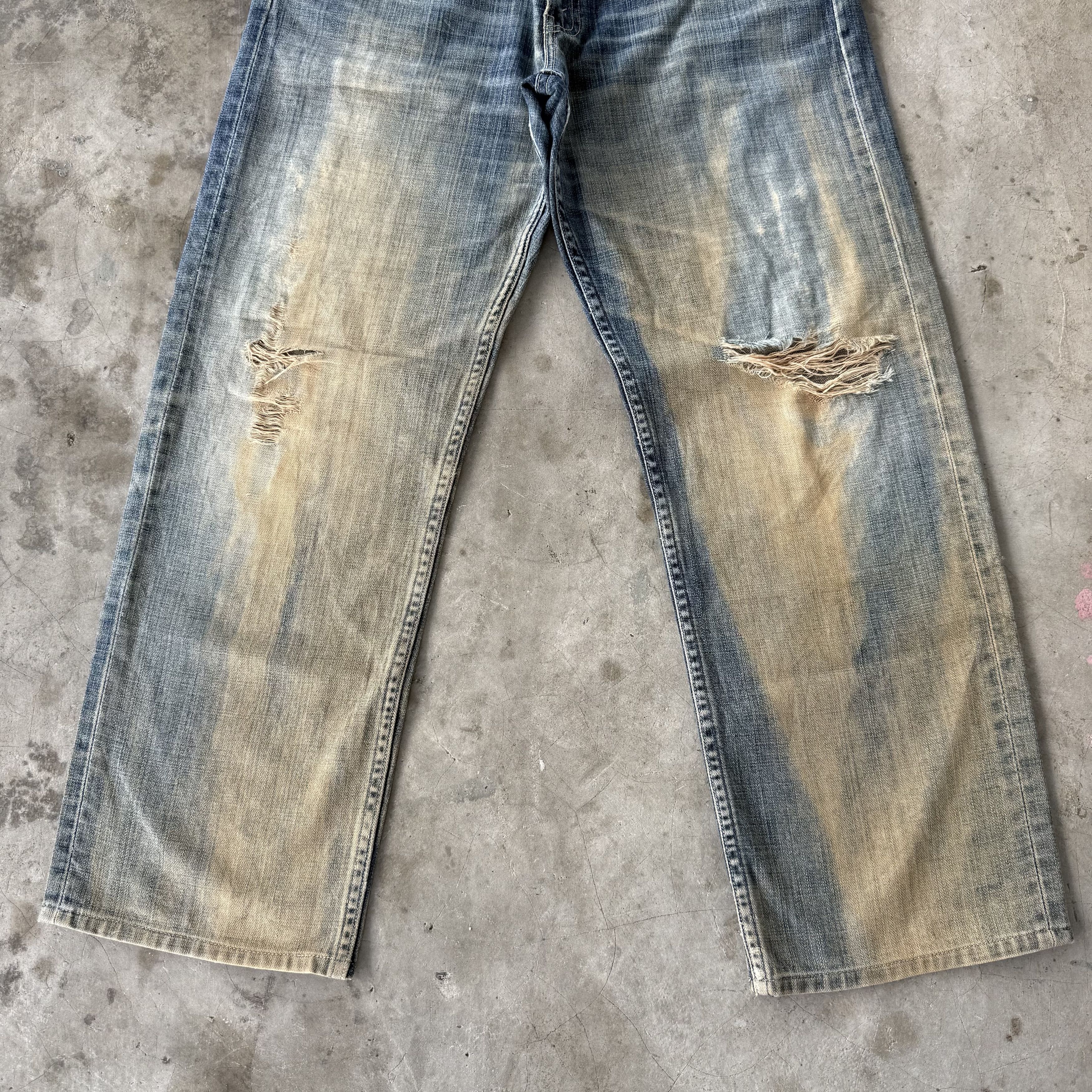 Levi's W33x28.5 Vintage Levi's 503 Rusty Denim Jean Pants Size US 33 - 4 Thumbnail