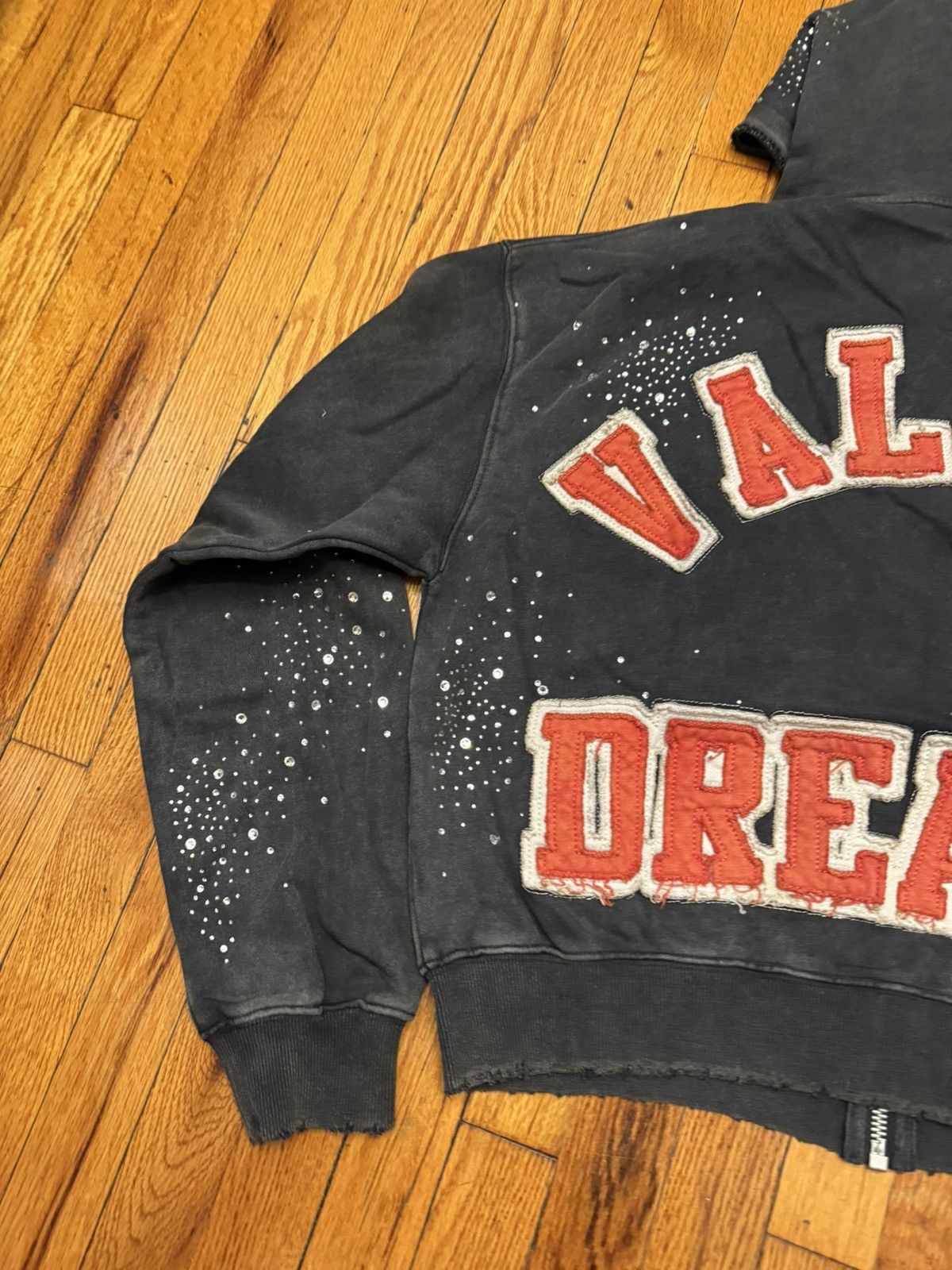 Vale Vale Pluto Clustered Zip Up Hoodie Black Wash Small Size US S / EU 44-46 / 1 - 7 Thumbnail