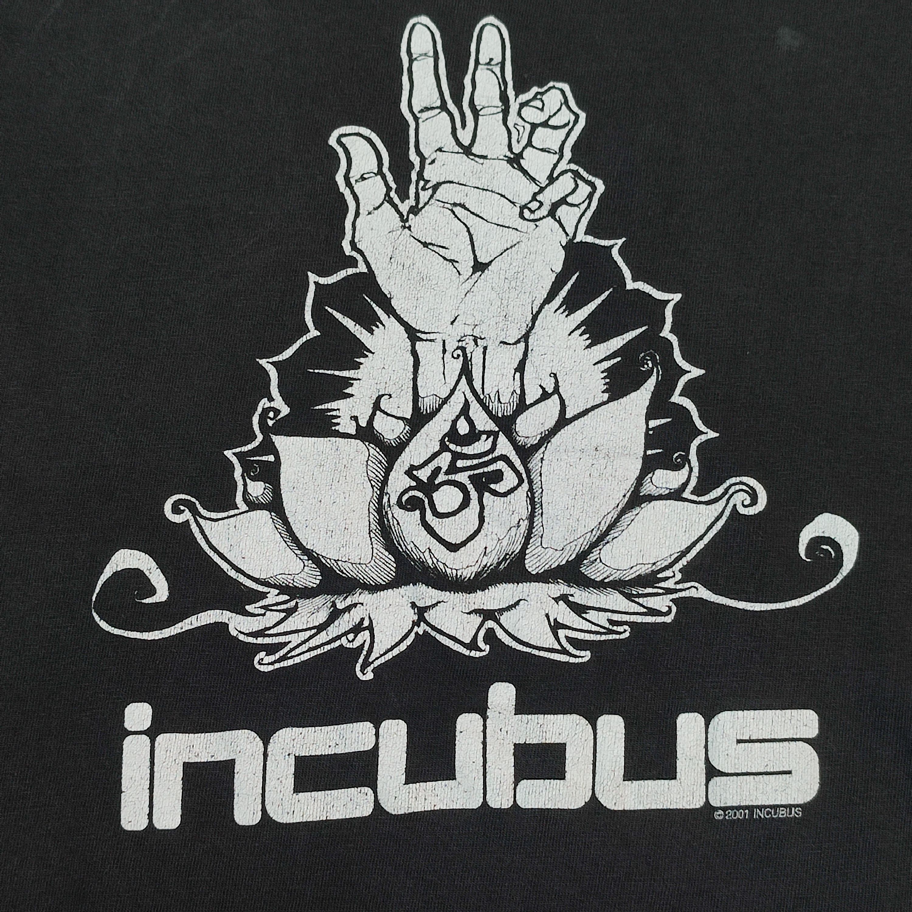 Band Tees × Vintage Vintage 2001 Incubus T-shirt Size US M / EU 48-50 / 2 - 3 Thumbnail
