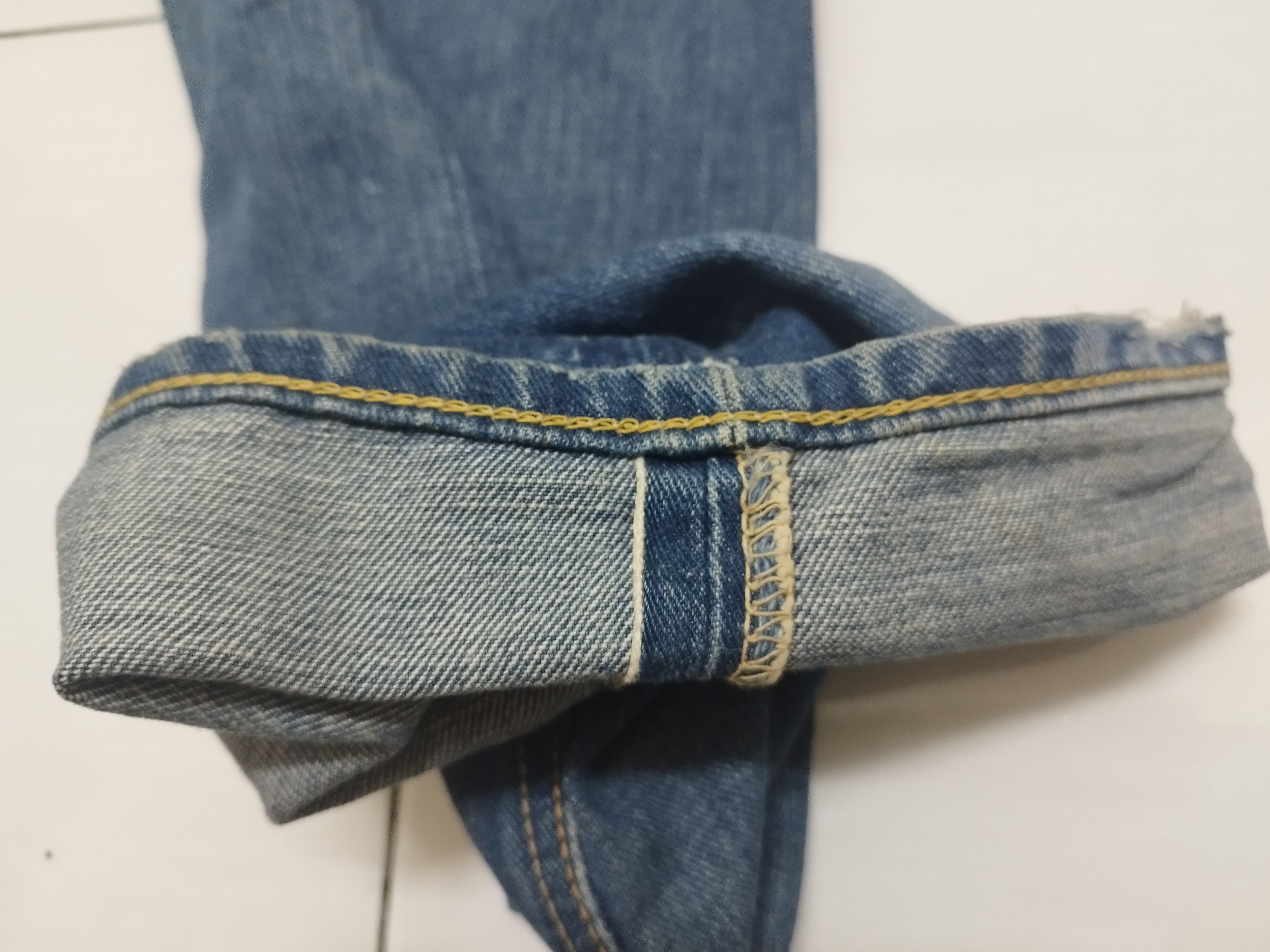 Lee Vintage lee riders button fly half selvedge Size US 34 / EU 50 - 13 Thumbnail
