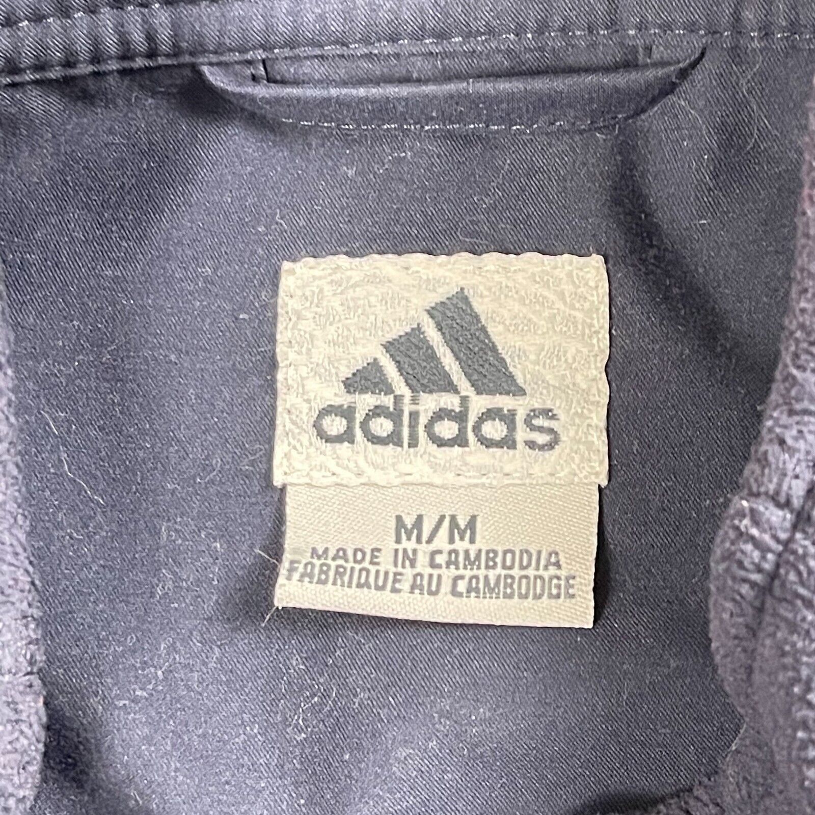 Adidas Adidas Logo Fleece Half-Zip Quarter-Zip Pullover Blue Size US M / EU 48-50 / 2 - 3 Thumbnail