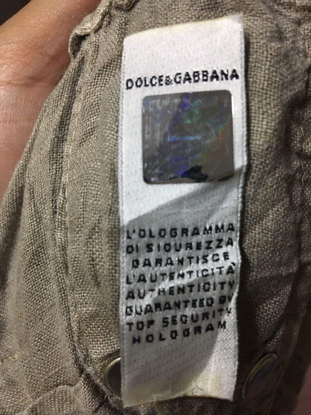 Dolce & Gabbana × Vintage Vintage Dolce & Gabbana Button Shirt MADE IN ITALY Size M / US 6-8 / IT 42-44 - 6 Thumbnail