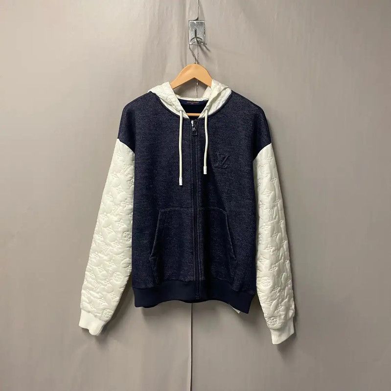 Louis Vuitton Louis Vuitton Color Block Men's Hoodie 0089 Size US M / EU 48-50 / 2 - 1 Thumbnail
