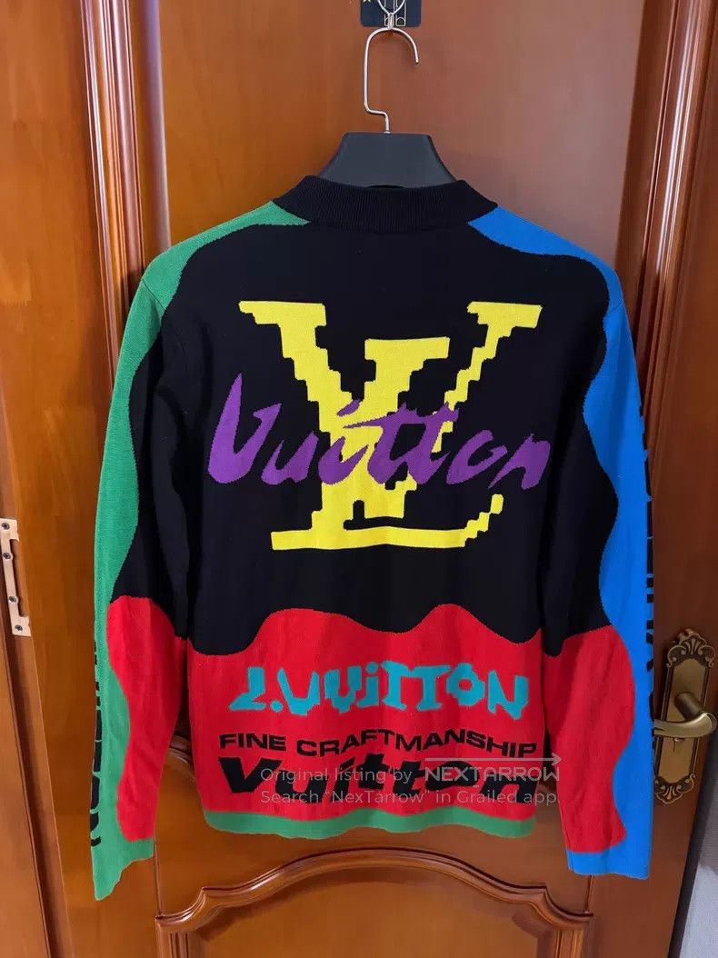 Louis Vuitton Louis Vuitton Color-block logo sweater Size US S / EU 44-46 / 1 - 2 Thumbnail