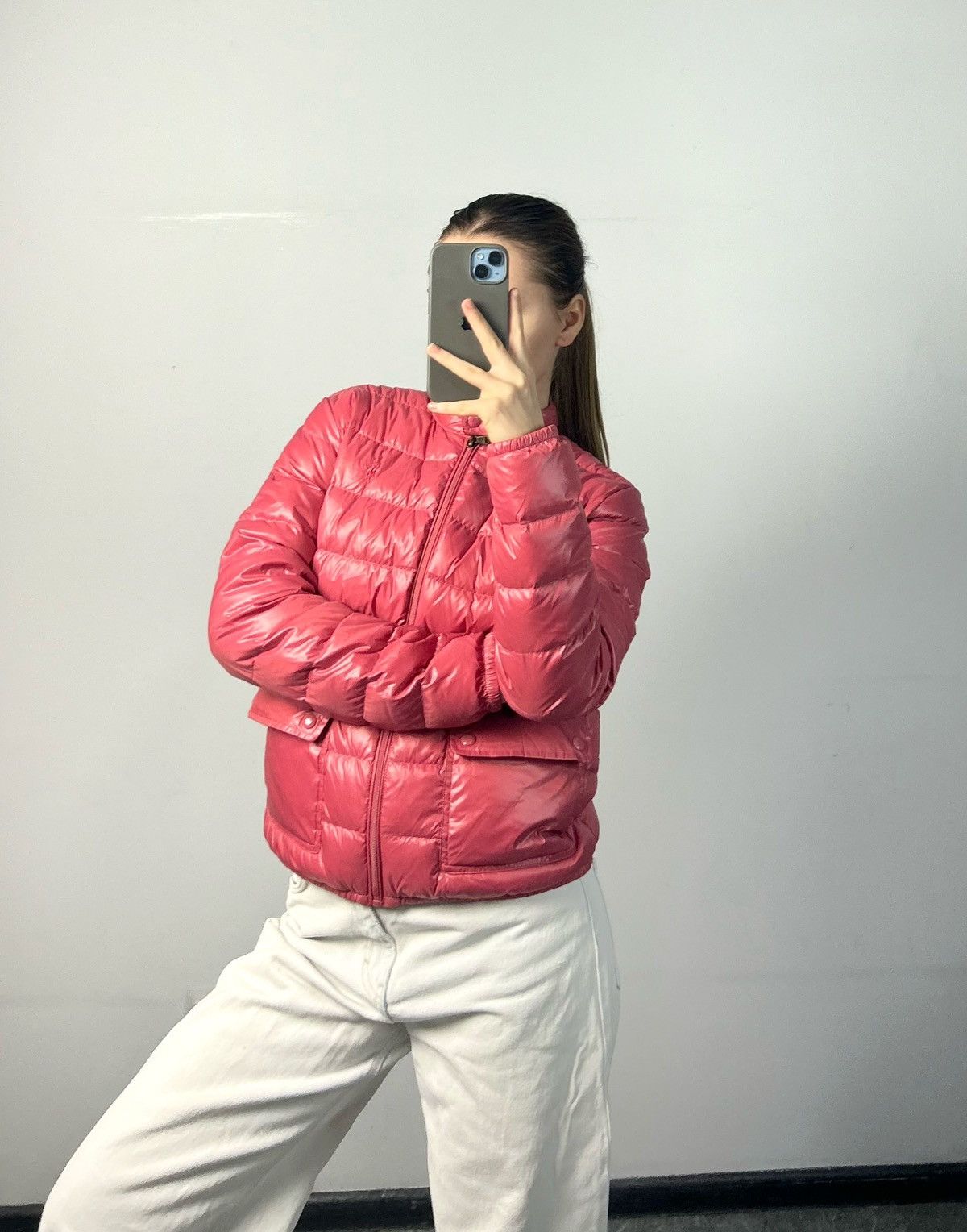 Polo Ralph Lauren Vintage jacket puffer PRL polo ralph lauren pink Size S / US 4 / IT 40 - 9 Thumbnail