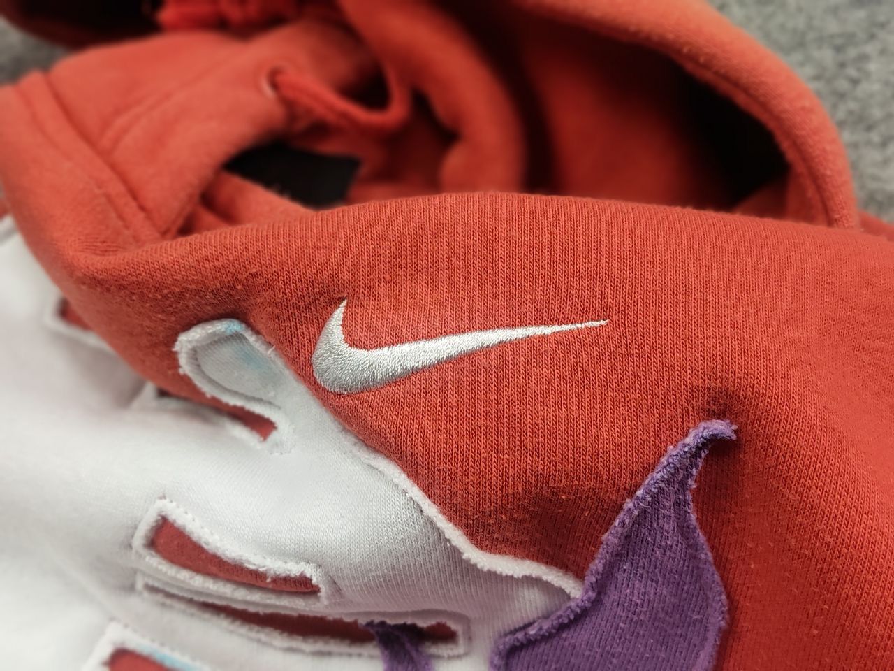 Nike Rare Nike skeleton Logo vintage reworked Hoodie Y2K Style Size US S / EU 44-46 / 1 - 12 Thumbnail