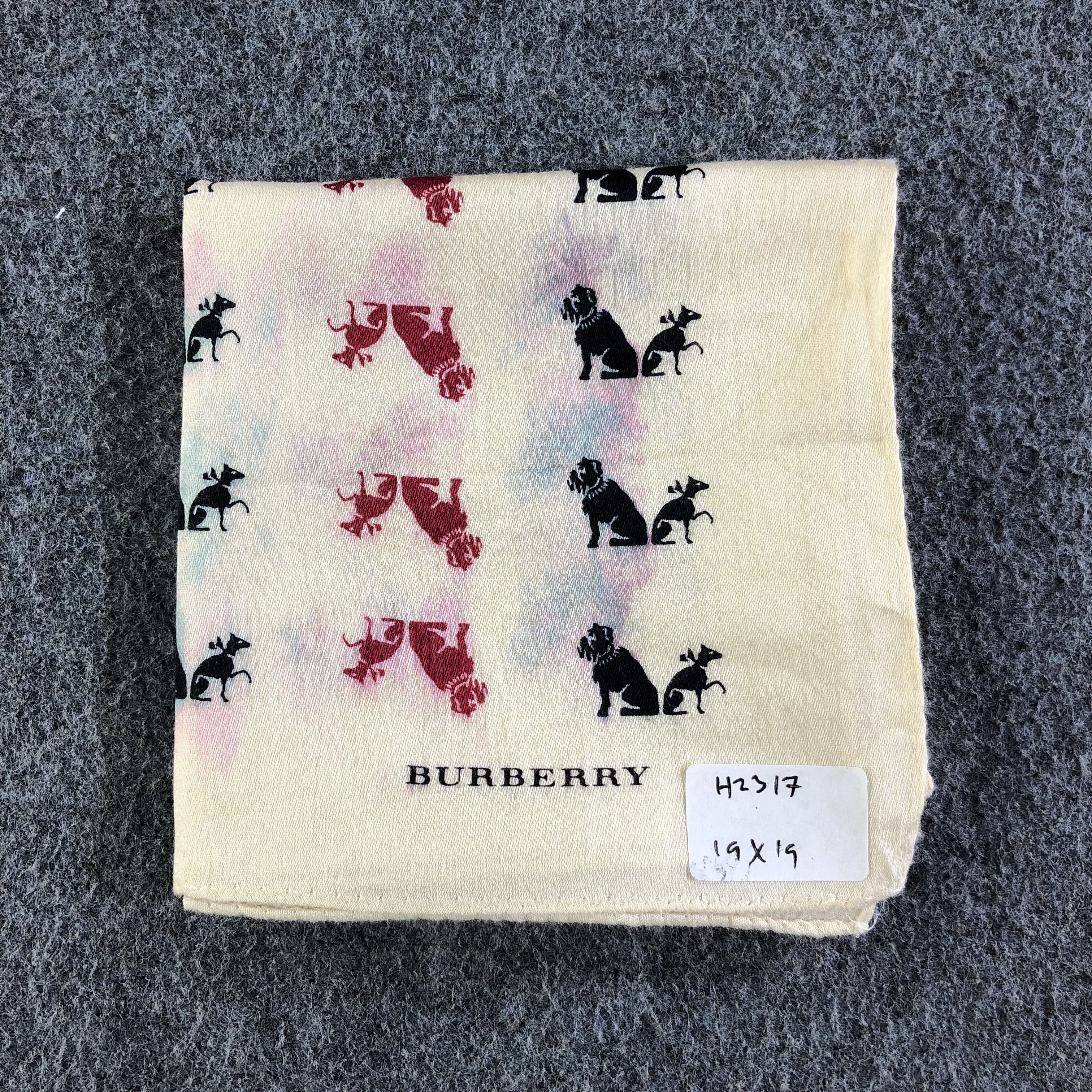 Burberry Burberry Handkerchief Bandana Neckerchief H2317 Size ONE SIZE - 12 Thumbnail
