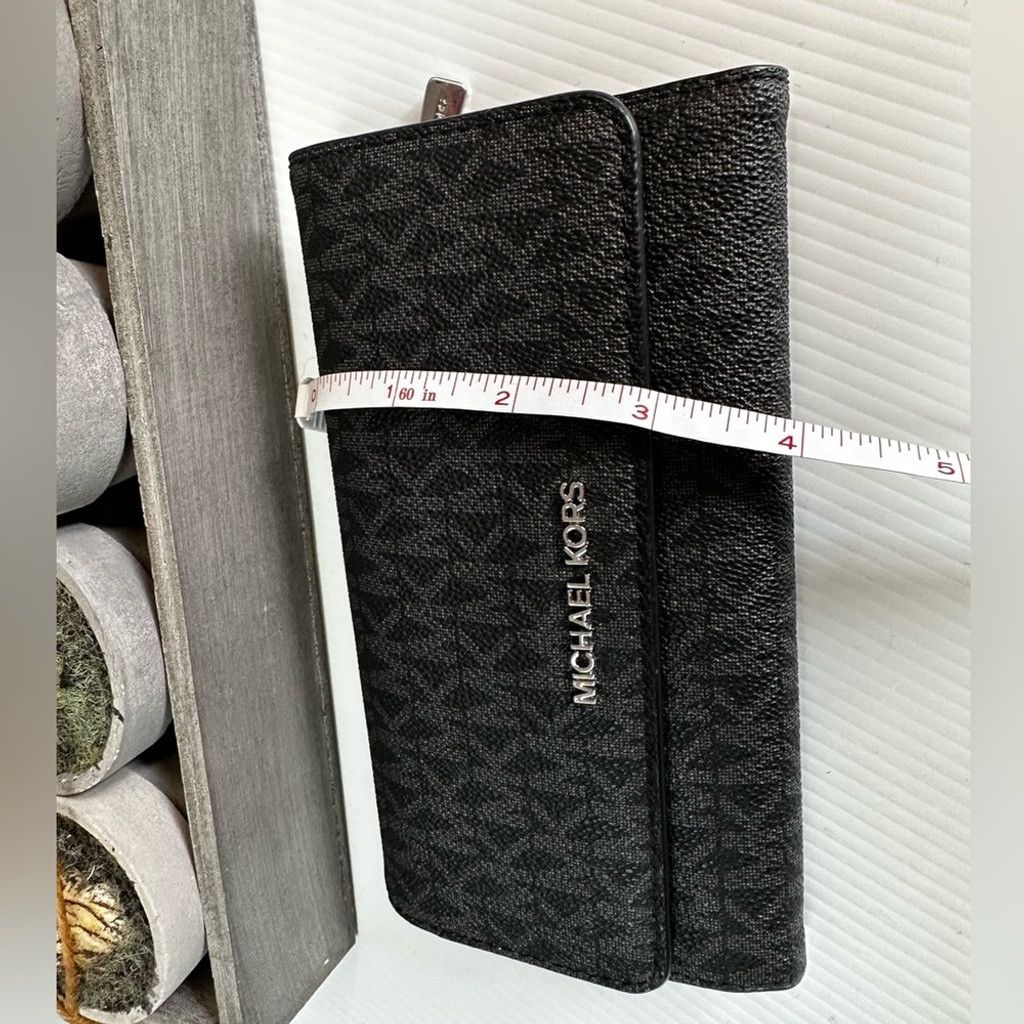 Michael Kors Michael Kors BN Trifold Wallet Black Size ONE SIZE - 7 Thumbnail