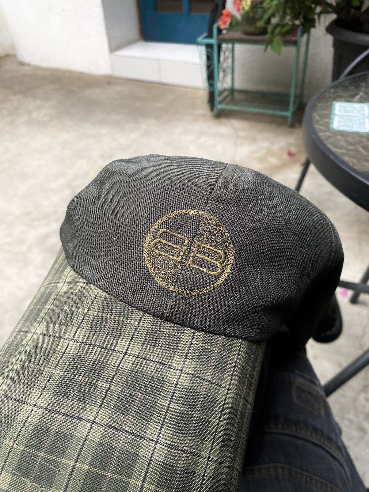 Balenciaga × Vintage 💥Green💥Balenciaga Golf Hat Size ONE SIZE - 3 Thumbnail