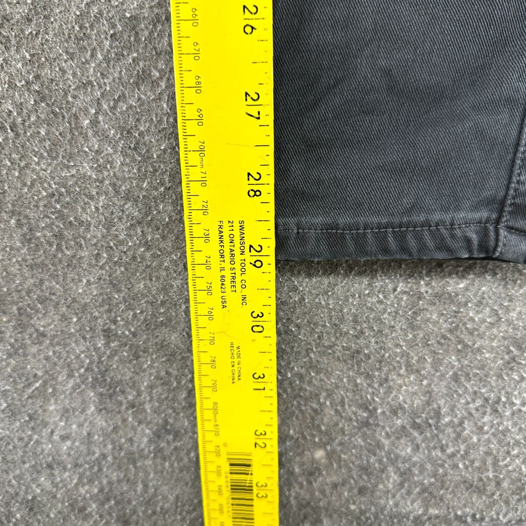 Spanx VINTAGE? (No) Spanx Jeans Womens M Black Cargo Pockets Stretch Flex Cotton Denim Skinny Size 32" / US 10 / IT 46 - 6 Thumbnail