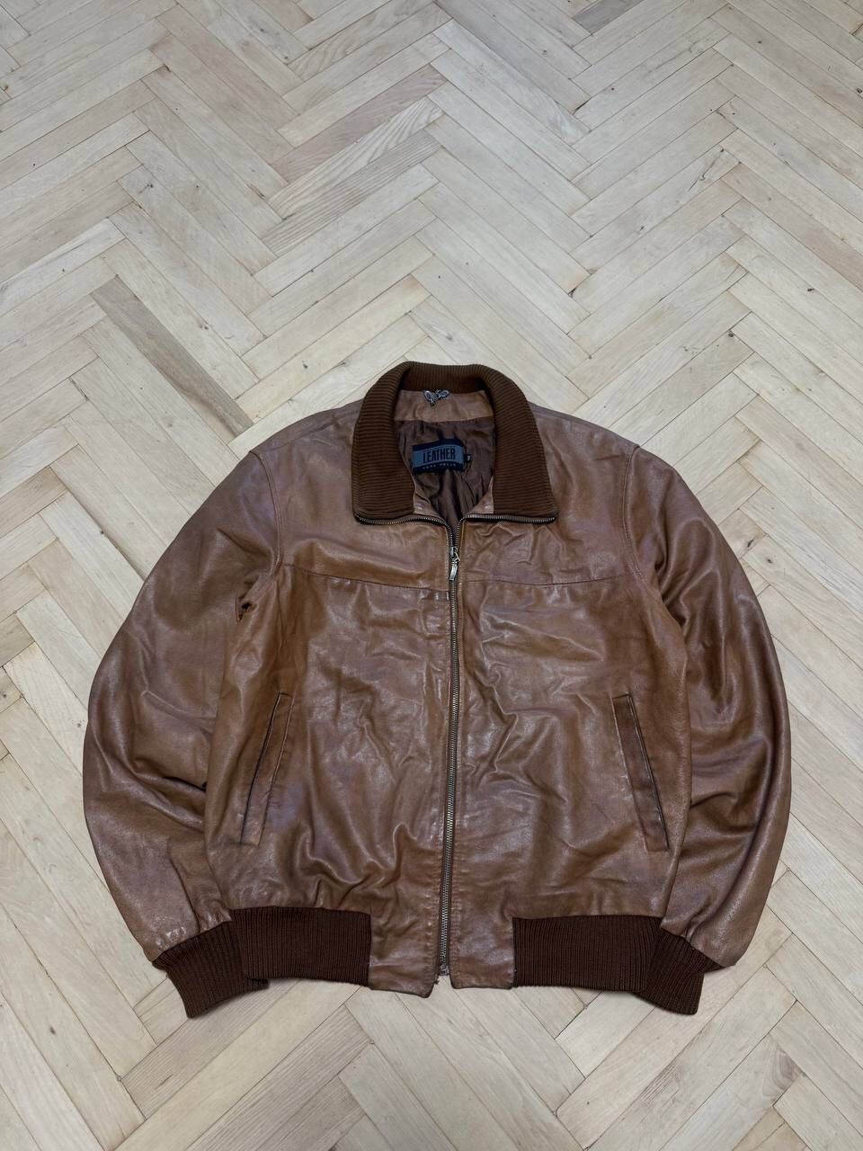 Vera Pelle × Vintage Avant Garde Vintage Cowboy Leather Jacket Vera Pelle Size US M / EU 48-50 / 2 - 2 Thumbnail
