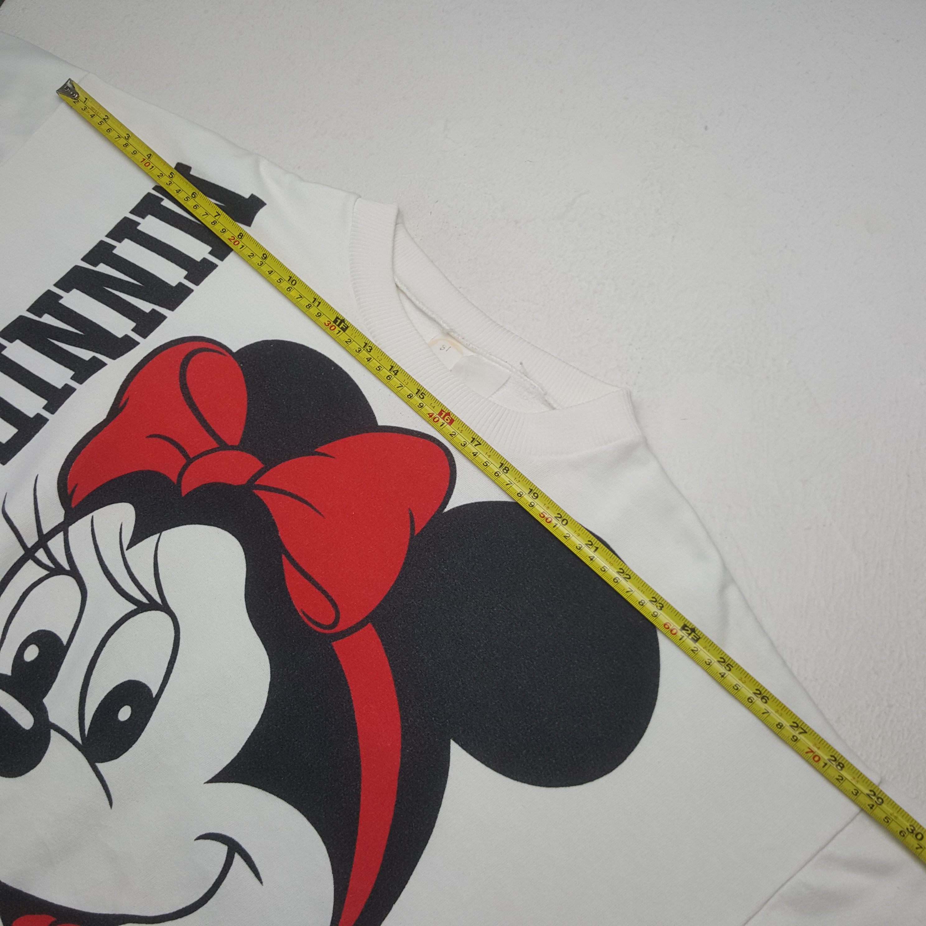 Mickey Mouse Vintage Minnie Mouse Mirror Sweatshirt Size US XL / EU 56 / 4 - 6 Thumbnail