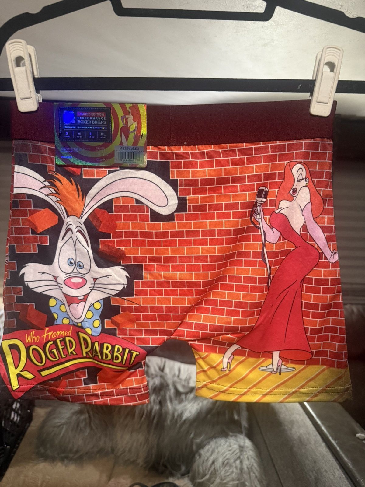 Aeropostale Aeropostale “Who Framed Roger Rabbit” Boxer Briefs Size 34 - 2 Thumbnail