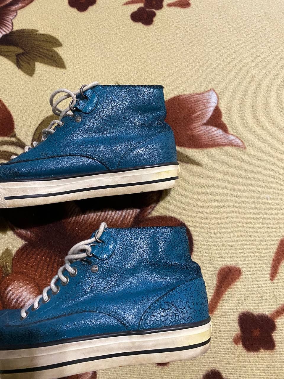 Diesel DIESEL Vintage High Sneakers Streetwear Denim Size US 7 / EU 40 - 4 Thumbnail