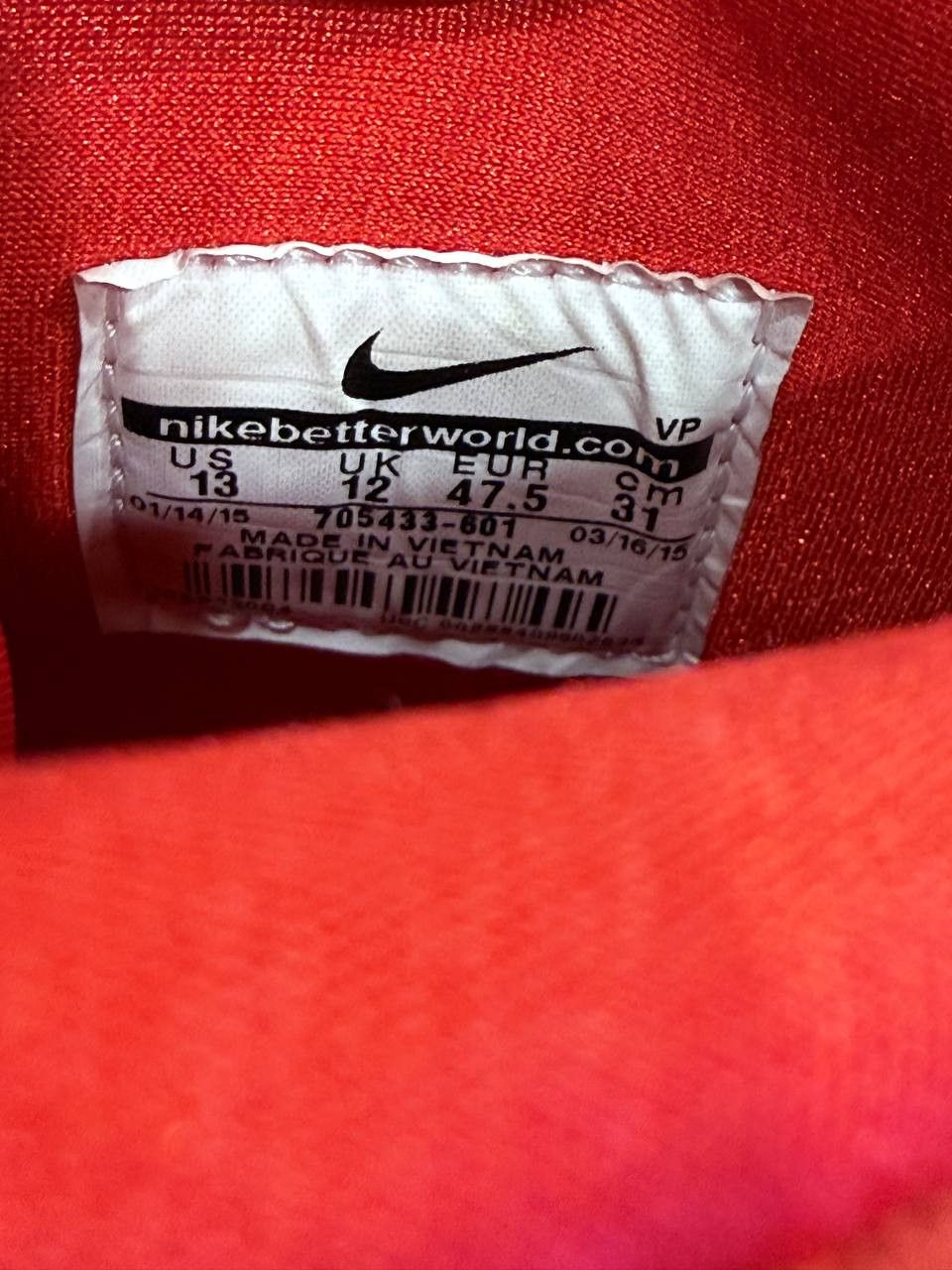Nike Nike Dunk High Red October (2015) Size US 13 / EU 46 - 7 Thumbnail
