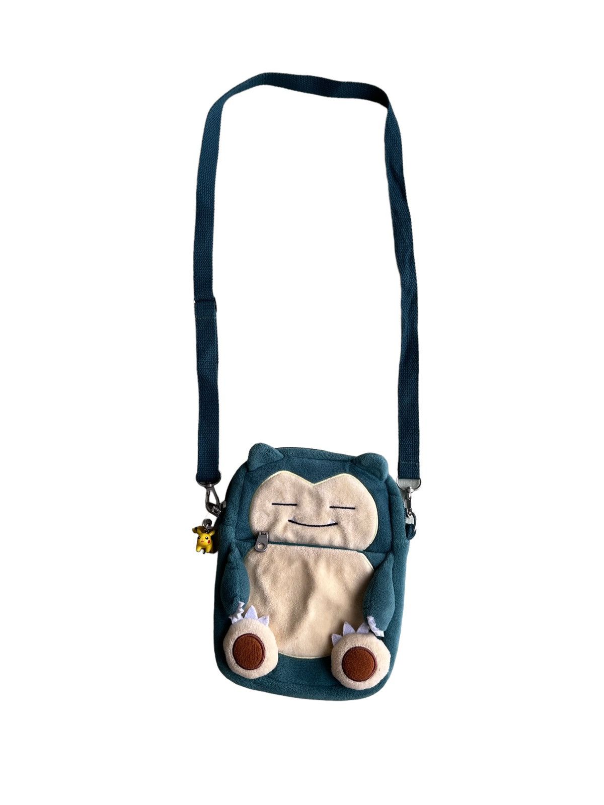 Anime Pokemon Snorlax Plush Crossbody Shoulder Bag Pocket Monster Size ONE SIZE - 2 Thumbnail