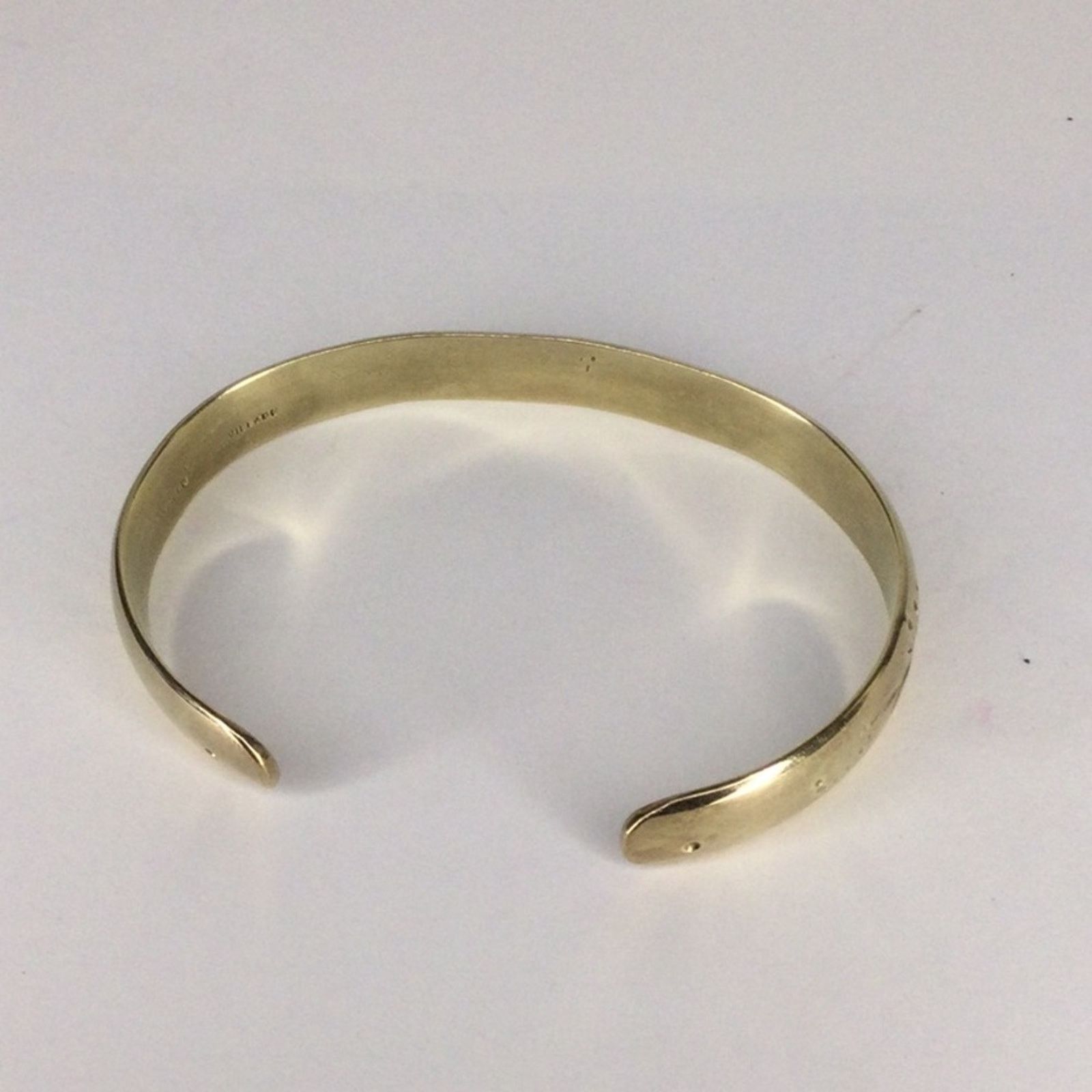 Other Vintage Henry Ford Greenfield Village Stamped Brass Bracelet Size ONE SIZE - 15 Thumbnail