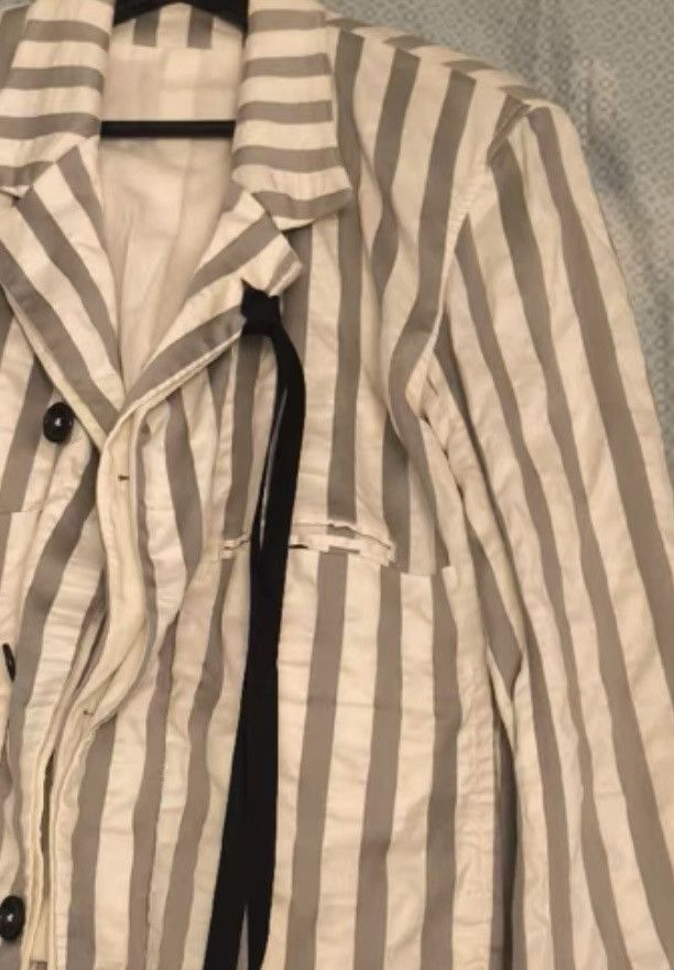 Ann Demeulemeester Ann Demeulemeester Striped Blazer Jacket Size 36S - 4 Thumbnail