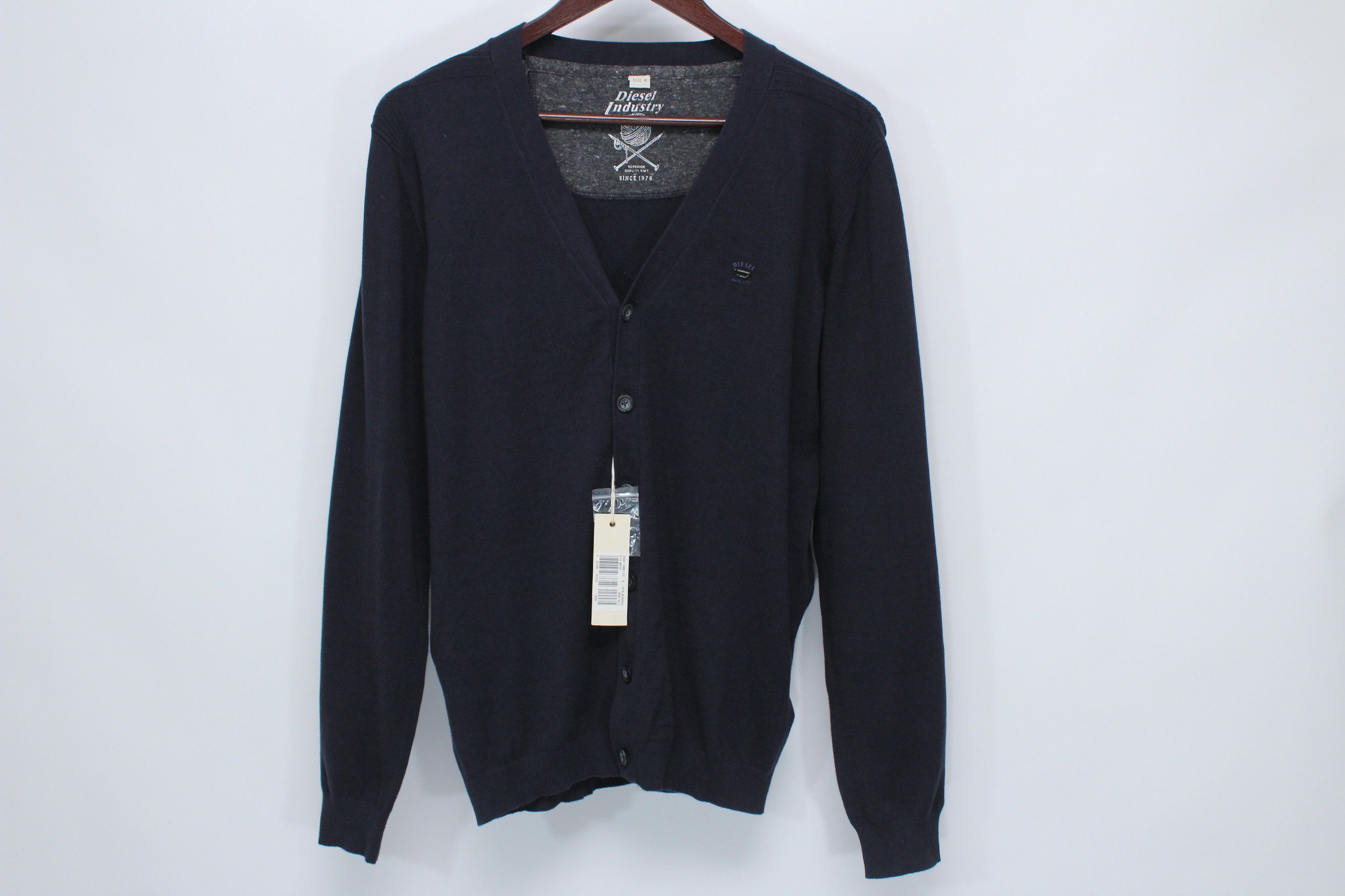 Diesel Diesel Cardigan Sweater Mens Size M New Vintage Rare Size US M / EU 48-50 / 2 - 5 Thumbnail