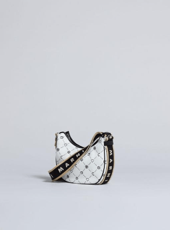 Marni o1srvl11e0624 Mini Bag in Black/White Size ONE SIZE - 2 Thumbnail