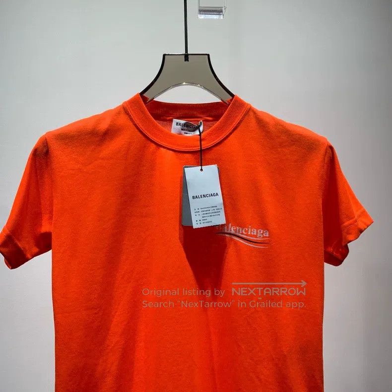 Balenciaga Balenciaga Orange Cola Short Sleeve Size US M / EU 48-50 / 2 - 3 Thumbnail