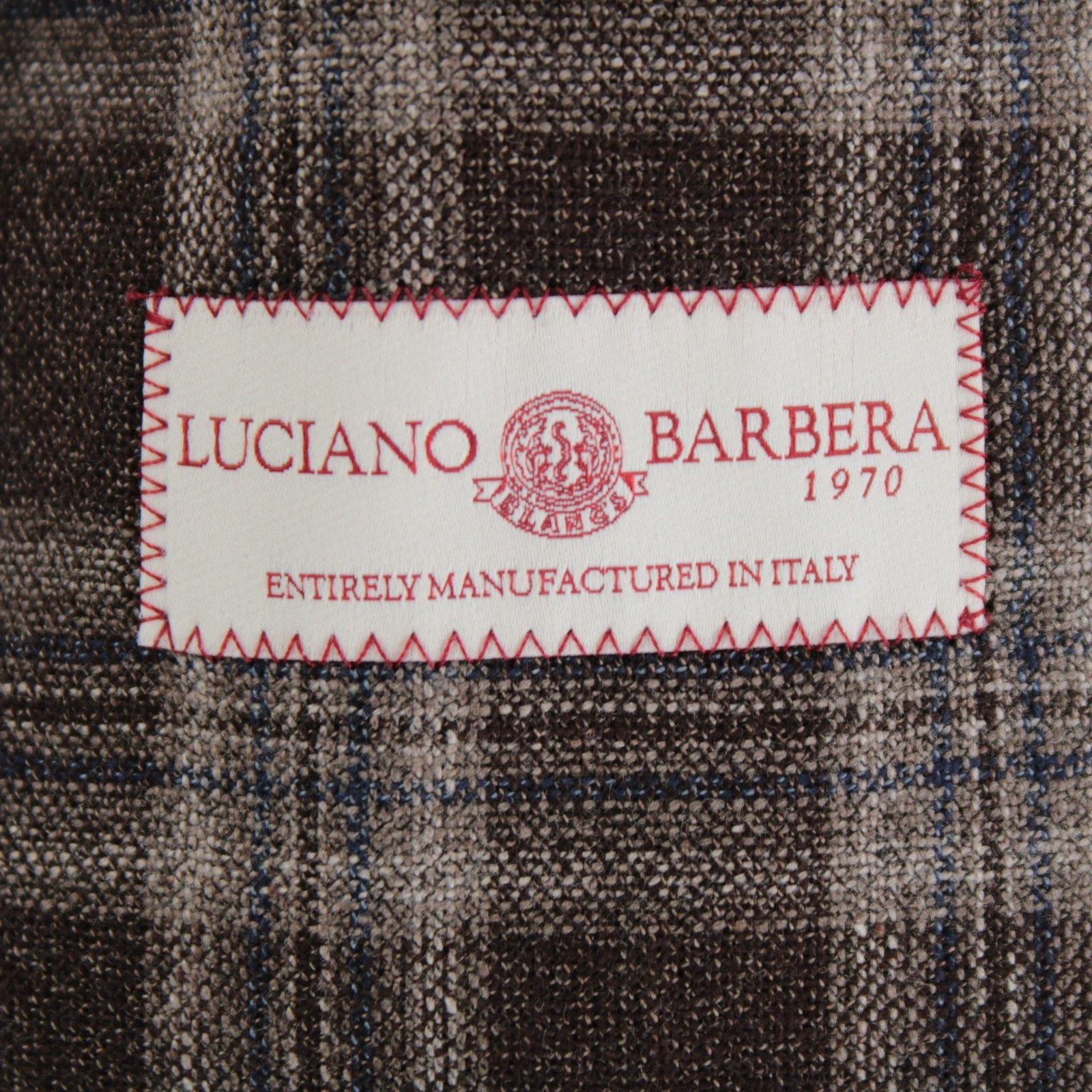 Luciano Barbera Luciano Barbera Sport Coat Size 44 US in Brown Size 44R - 7 Thumbnail