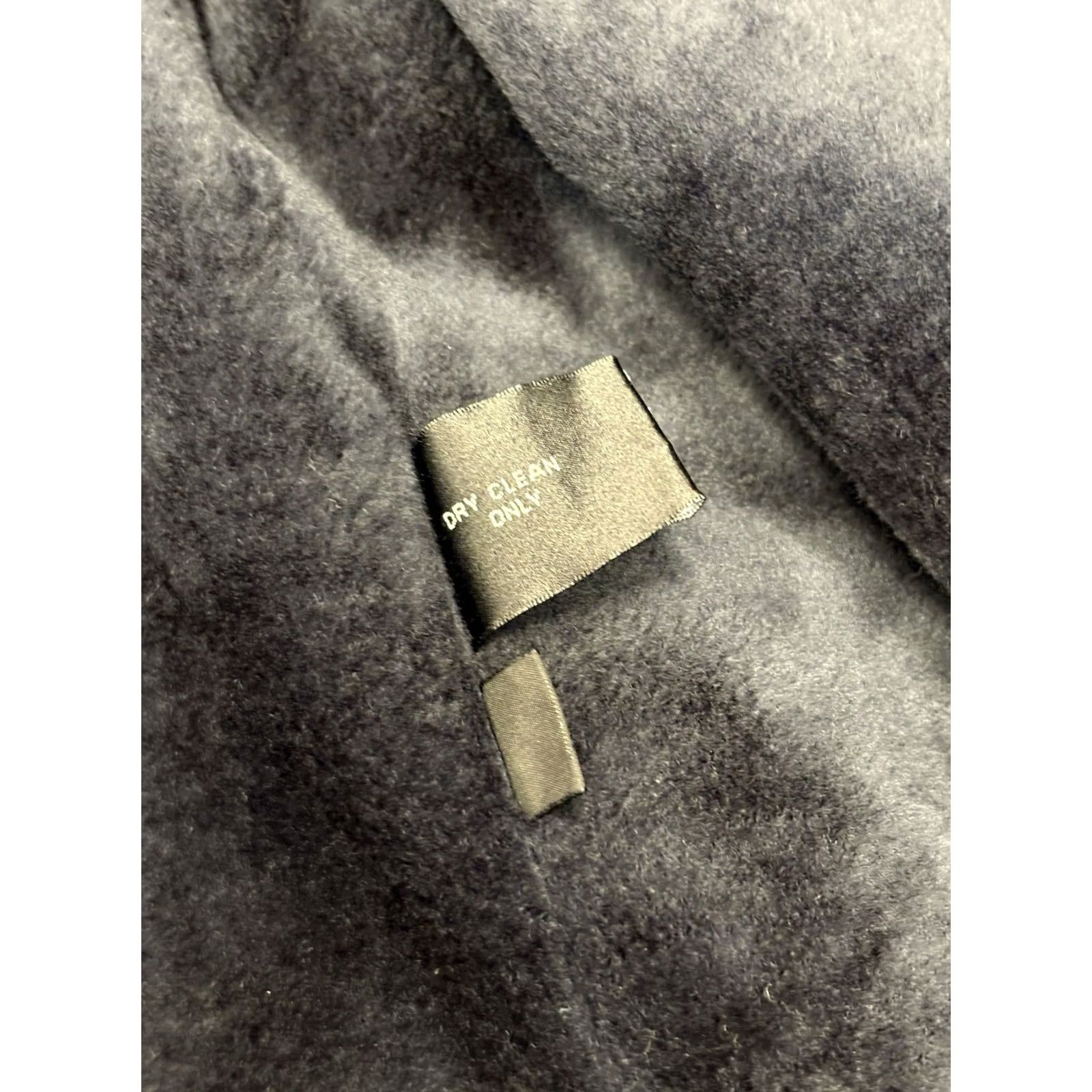 Vintage VINTAGE Botany 500 Navy Blue Trench Coat Jacket W/ Removable Winter Lining 44 L Navy Blue Coat Unisex Adults Mens Womens Tall L 44 Long Trench Coat Size M / US 6-8 / IT 42-44 - 6 Thumbnail